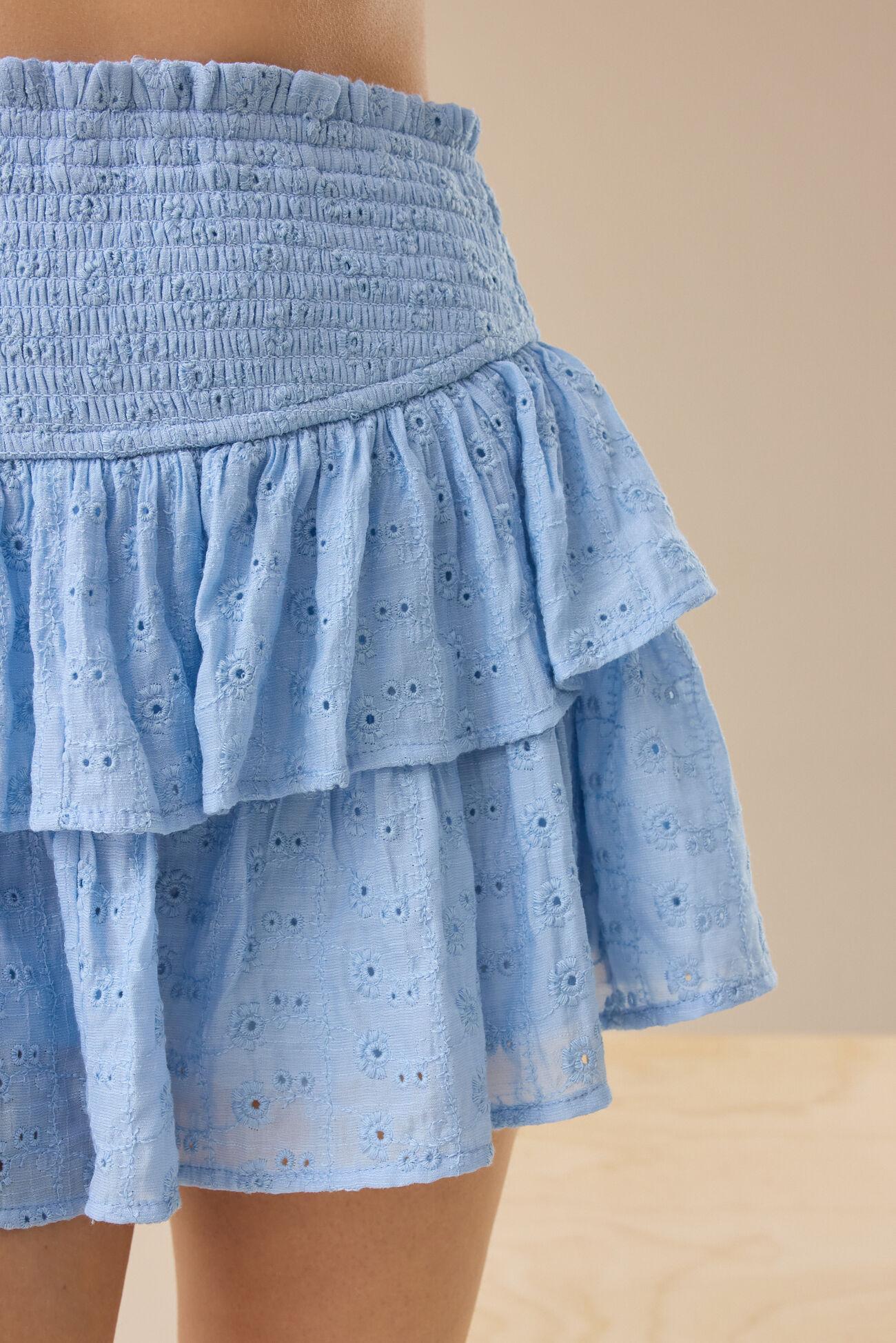 Cody Eyelet Mini Skort Product Image