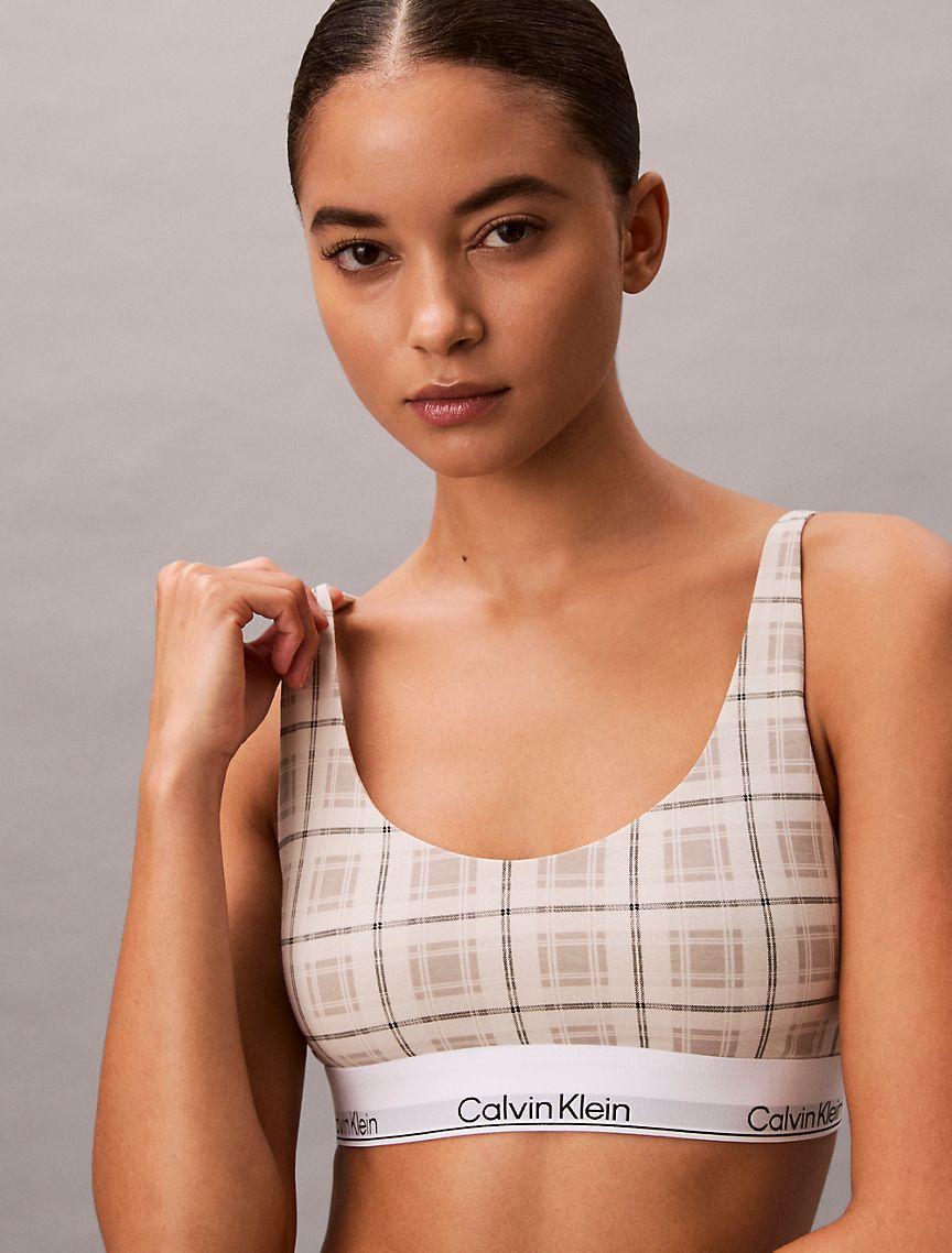 Icon Cotton Modal Lightly Lined Bralette Product Image