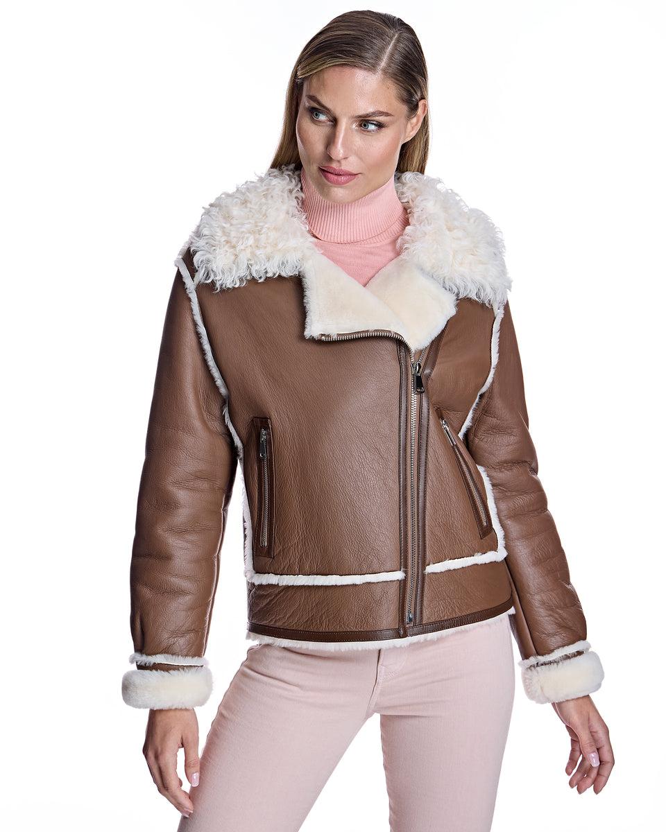 LAMB JACKET WITH TIKRADOR SHEEP COLLAR Product Image