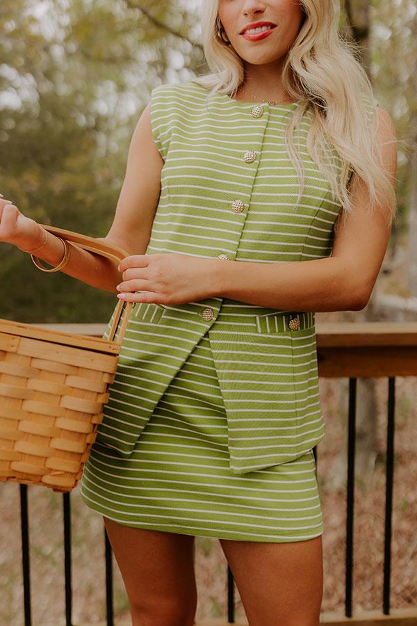 Soho Chic Stripe Vest Top Product Image