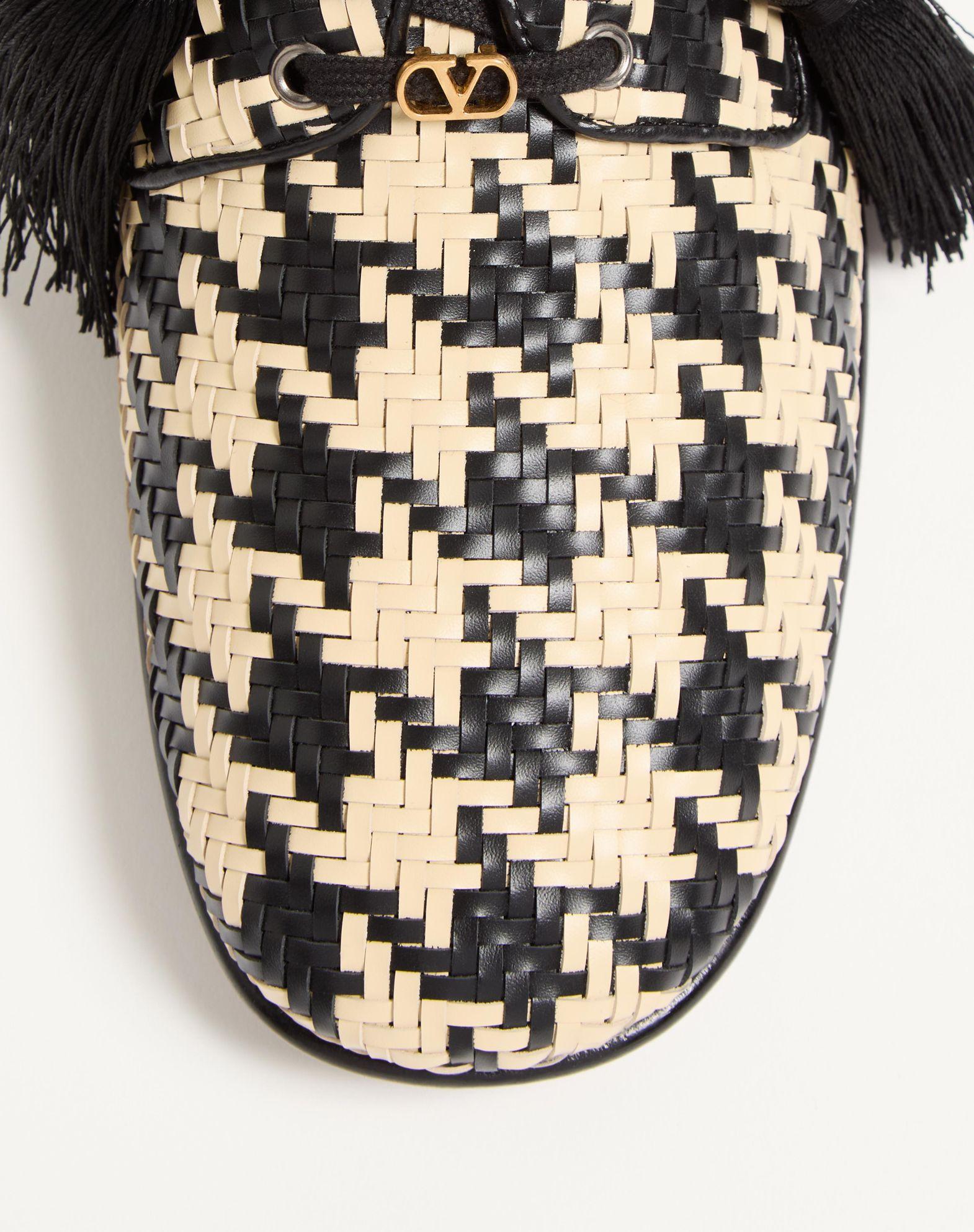 Striped Cotton Shirt With Ruffles Product Image