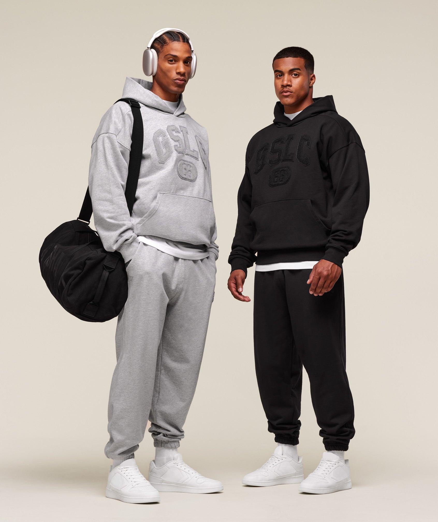 Gymshark GSLC Joggers - Light Grey Core Marl Male Product Image