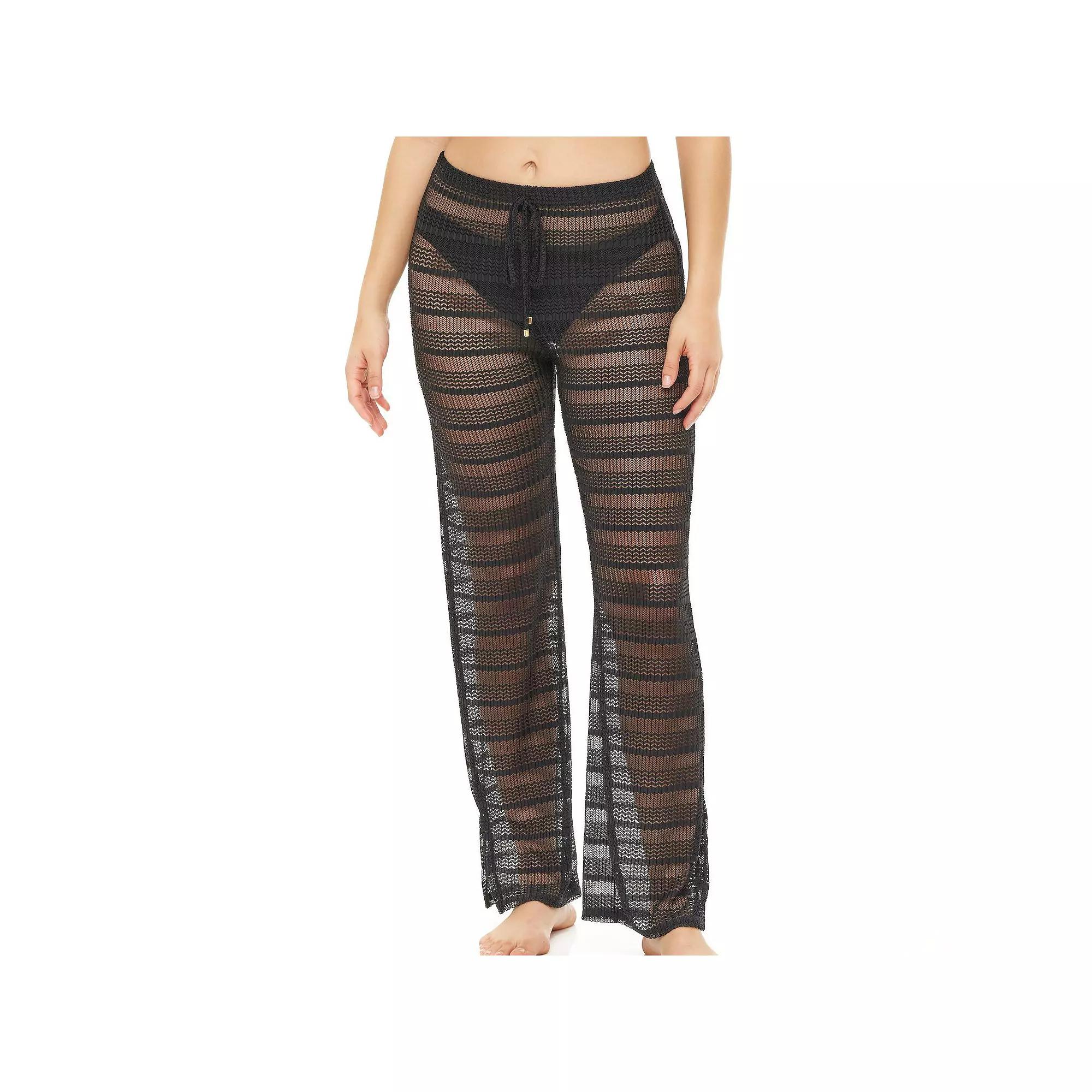Women's Jordan Taylor Sheer Swim Cover-Up Pants,  Product Image