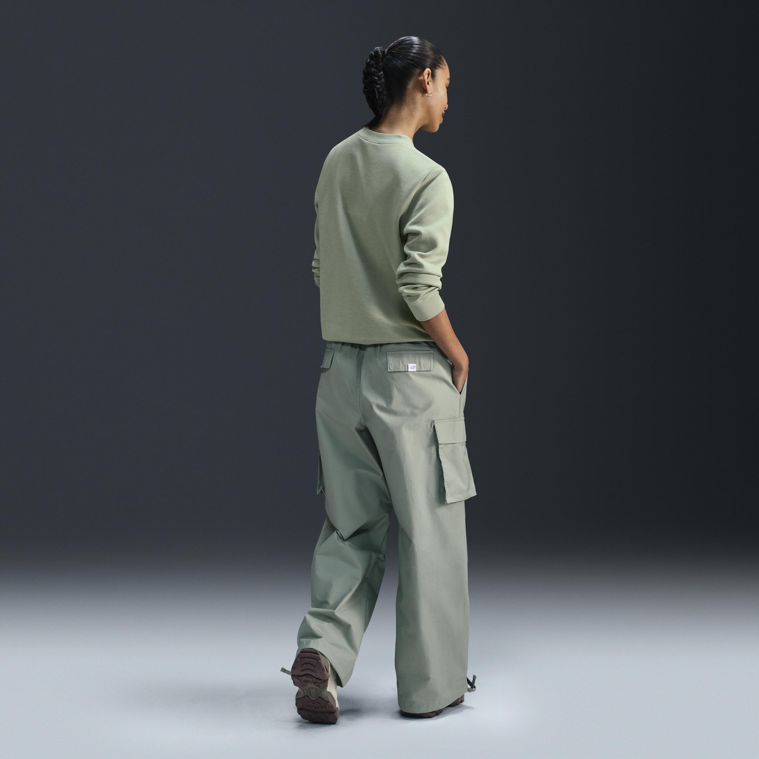 Women's Nike Sportswear Club Fleece Crew-Neck Sweatshirt Product Image