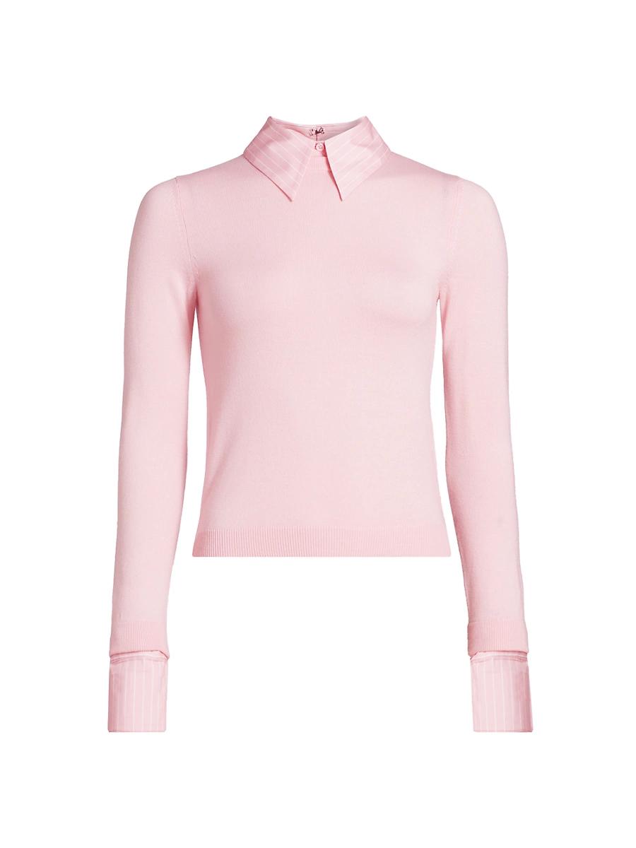 Womens Porla Collared Sweater Product Image