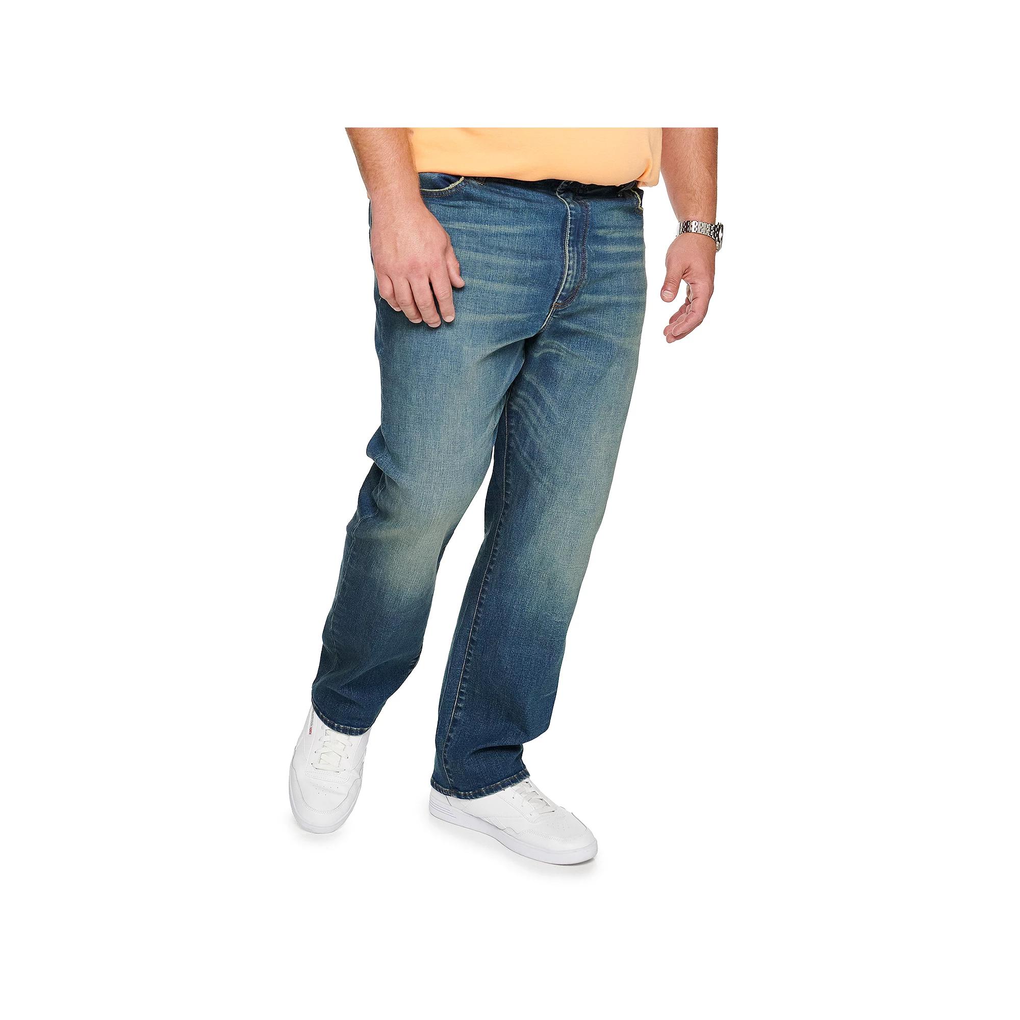 Big & Tall Lee® Extreme Motion MVP Relaxed-Fit Straight-Leg Jeans, Men's,  Product Image