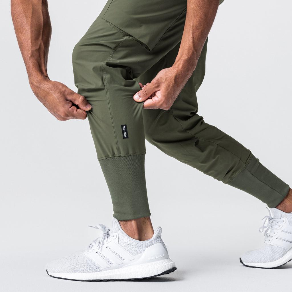 0698. Tetra-Lite® Inlay Pocket High Rib Jogger - Olive Product Image