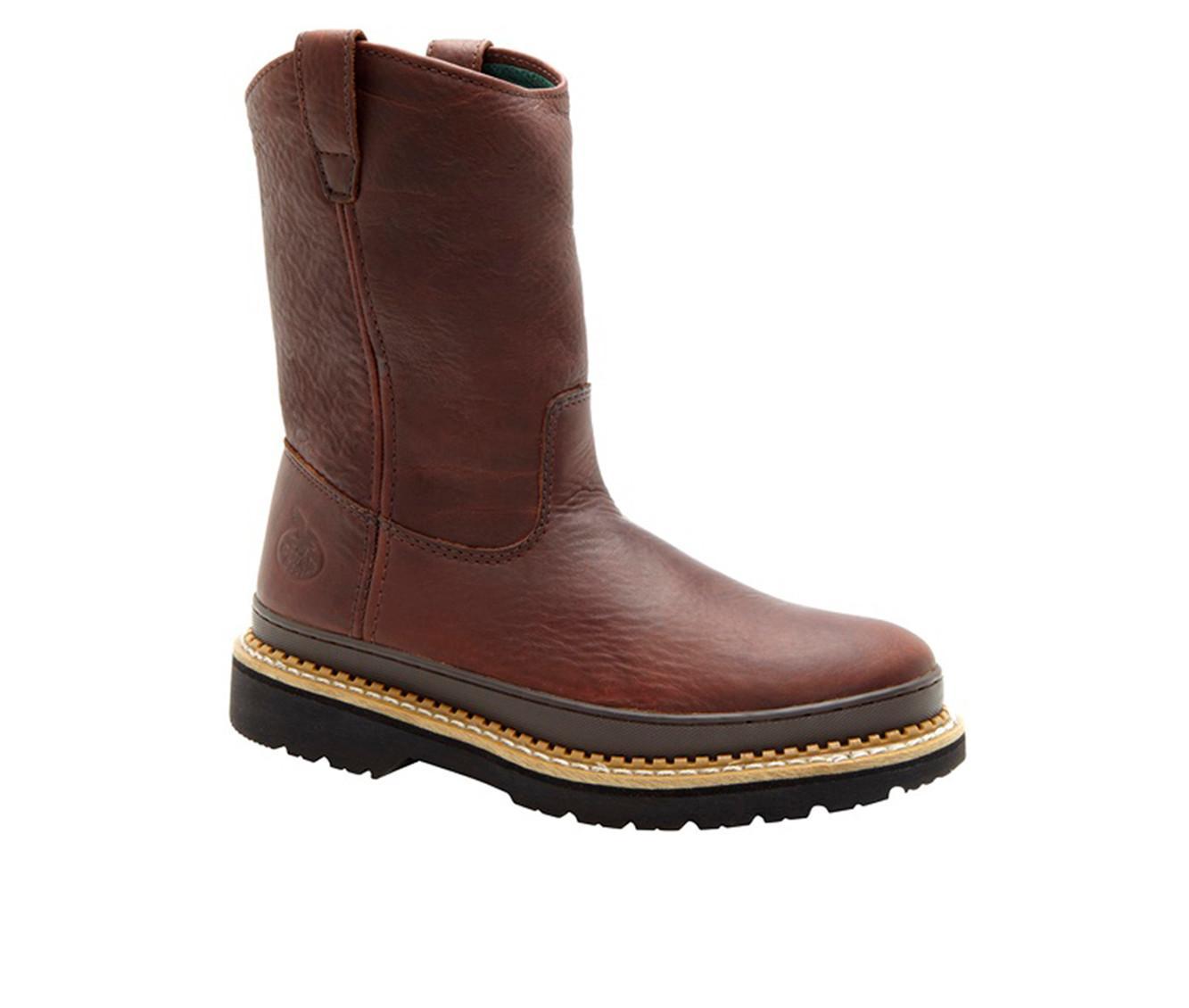 Men's Georgia Boot 9" Giant Steel Toe Pull-On Work Boots Product Image