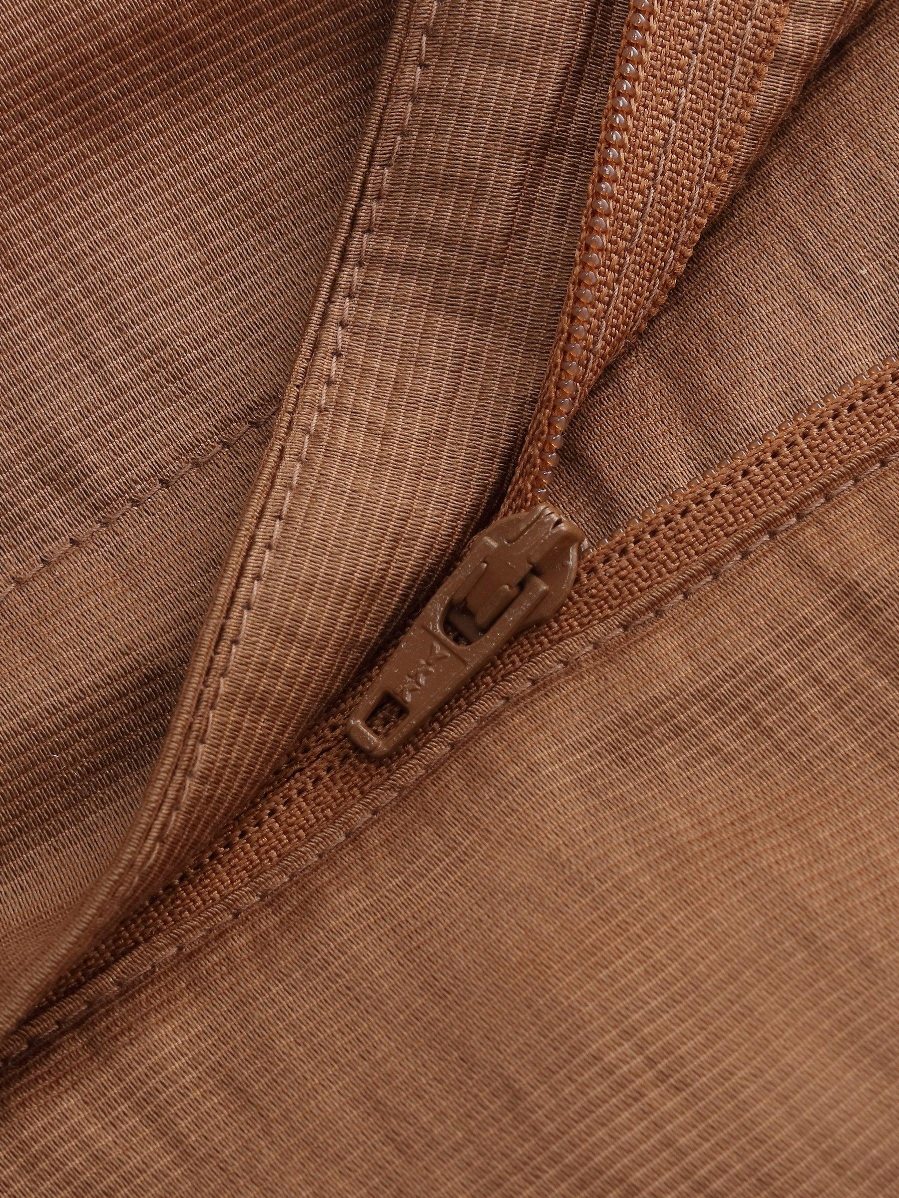 Tencel Blend Women Wide Leg Pants With GO Letter Leather Belt Product Image