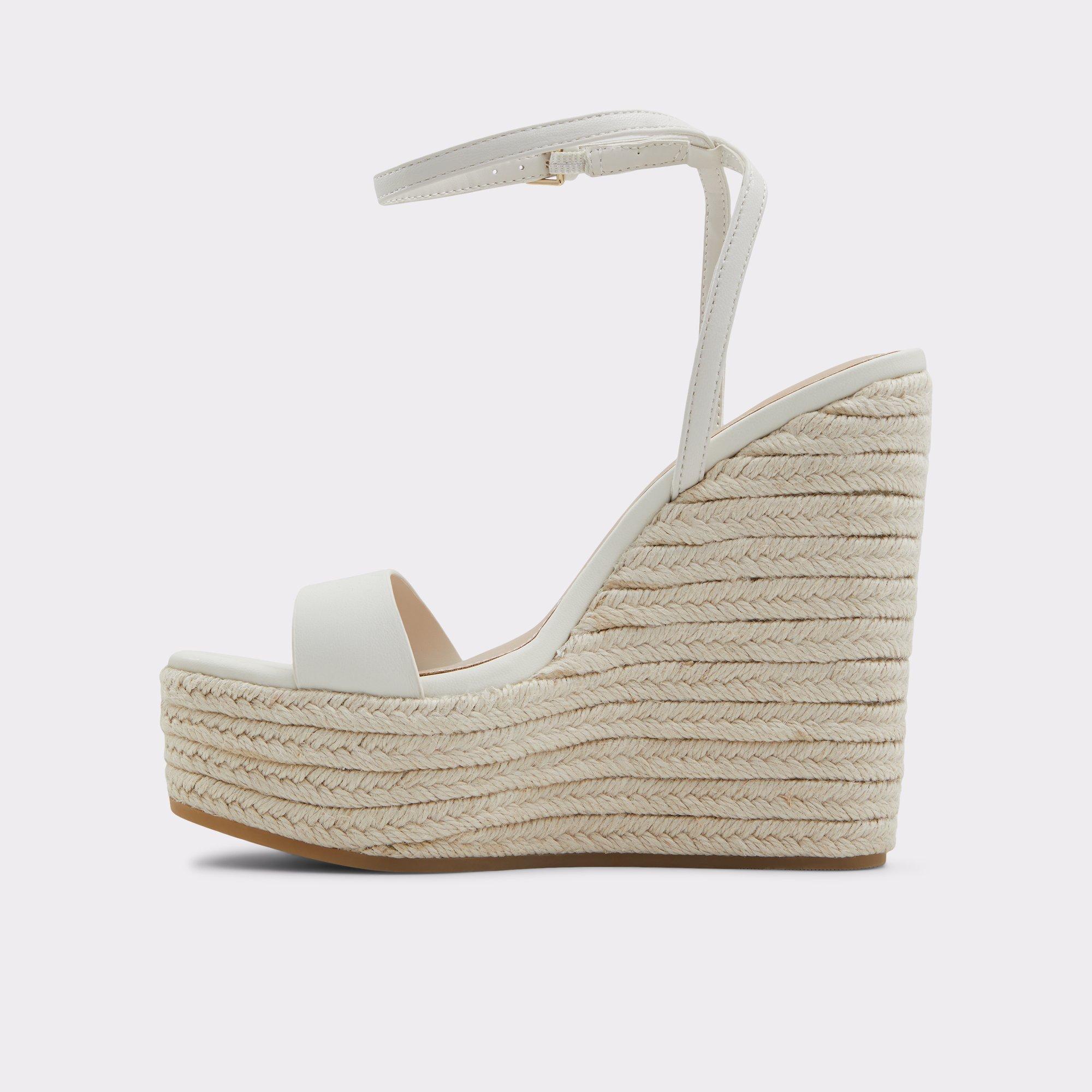 Marysol White/Bone Women's Wedges | ALDO US Product Image