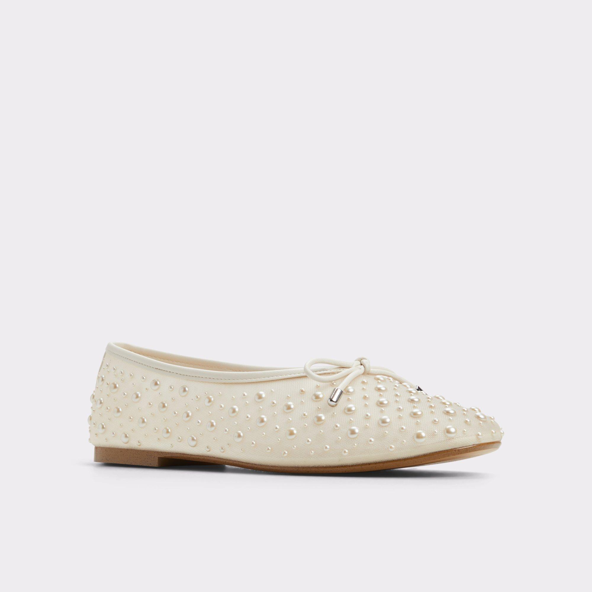 ALDO Joselie - Women's Ballerina - White, Size 9 Product Image