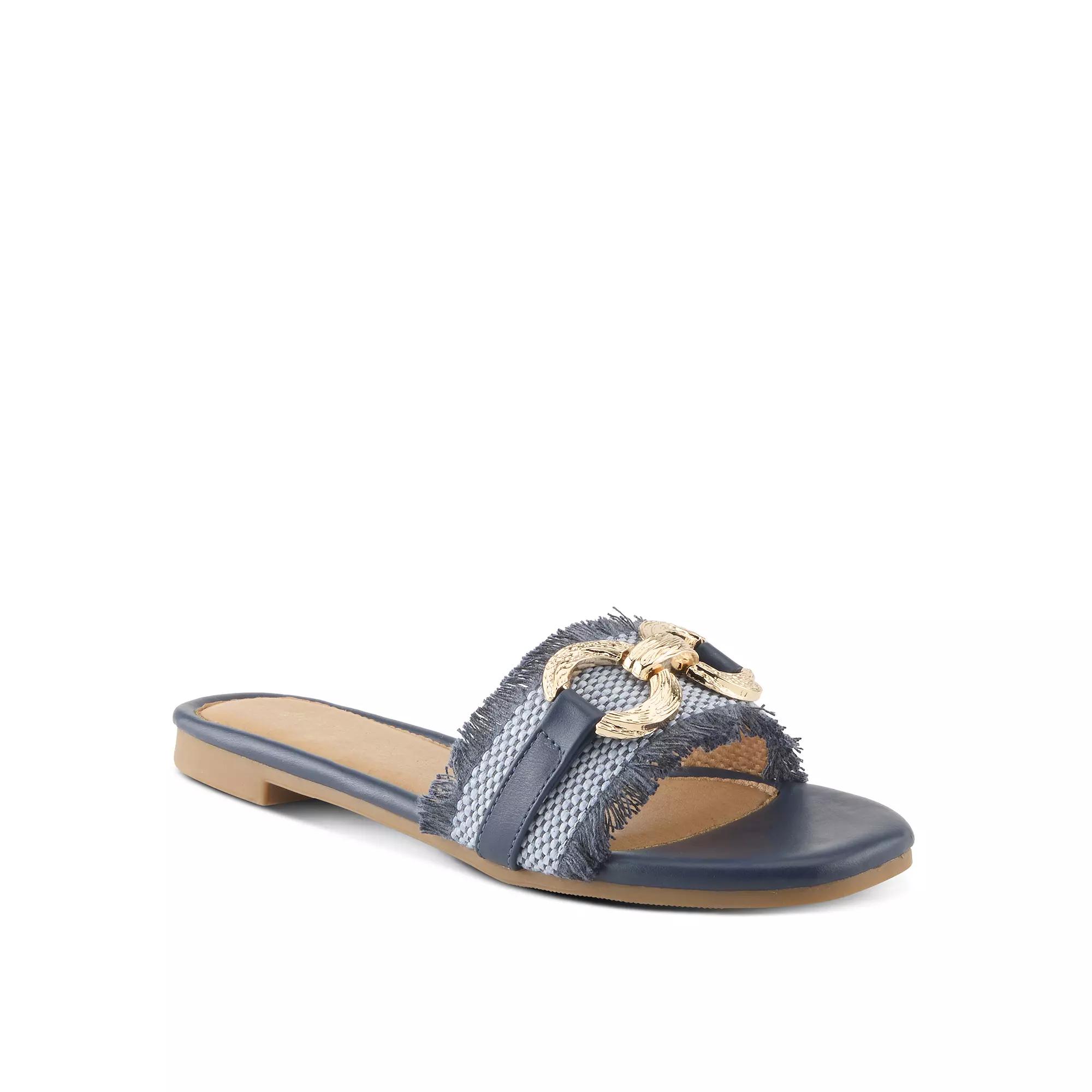 Patrizia Lamiyah Womens Slide Sandals Blue Product Image