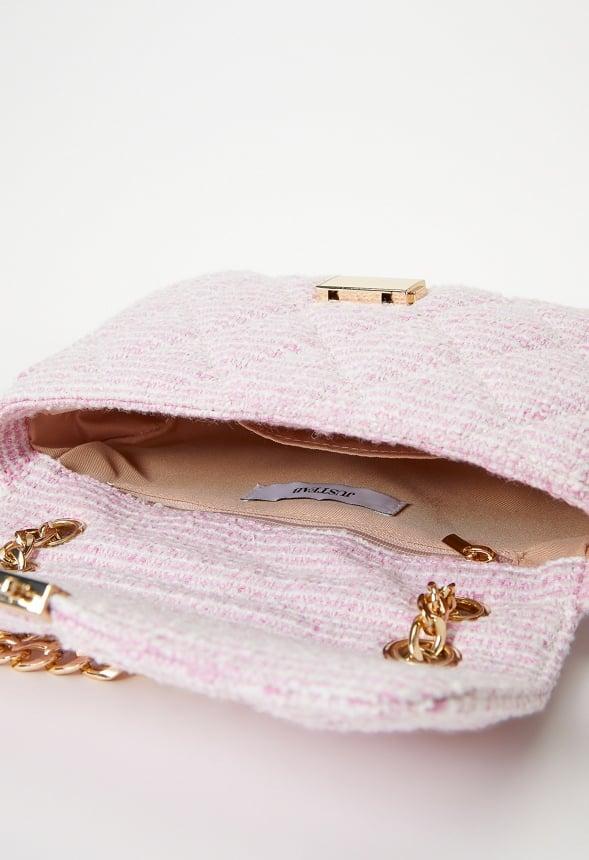 Quilted Push Lock Crossbody Product Image