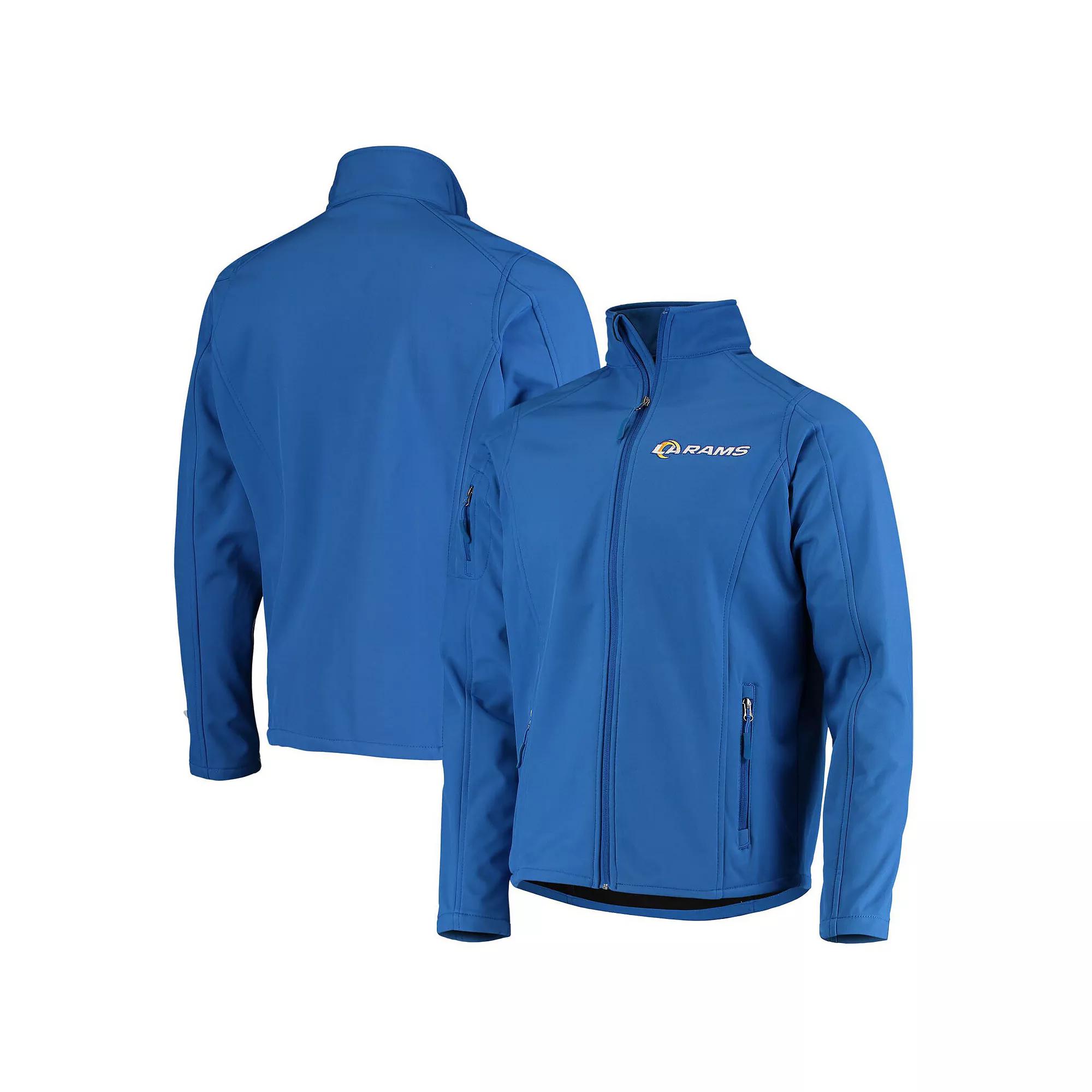Men's Dunbrooke Royal Los Angeles Rams Sonoma Softshell Full-Zip Jacket,  Product Image