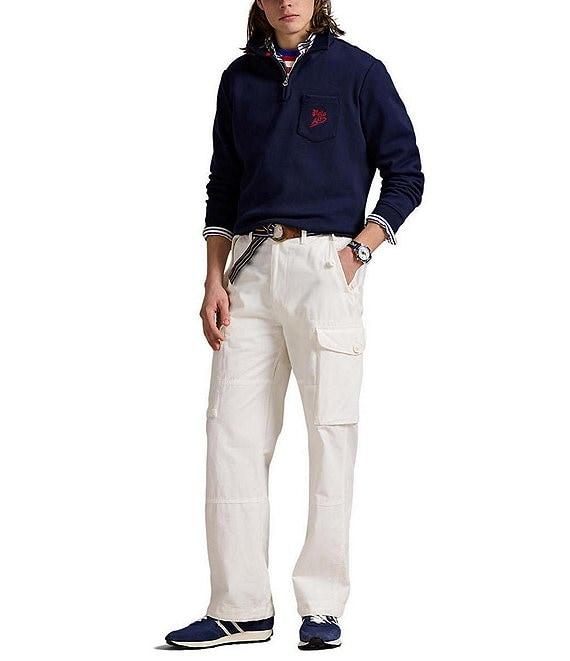 Polo Ralph Lauren Double-Knit Mesh Sweatshirt Product Image