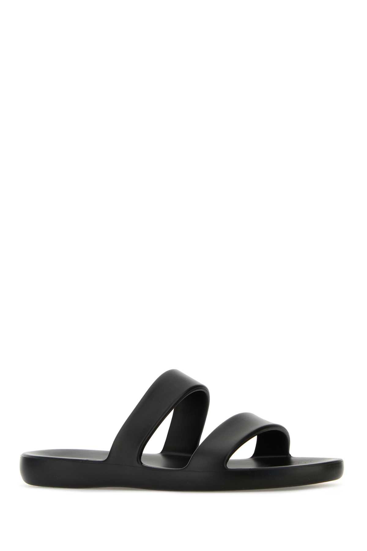 Black Foam Sandals Product Image