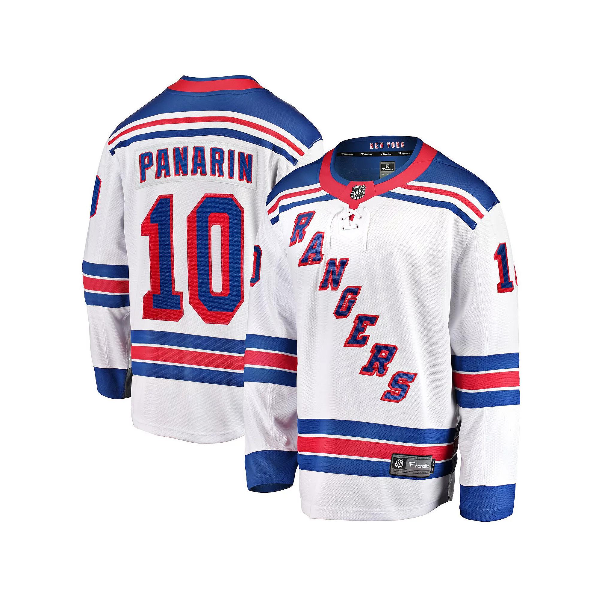 Men's Fanatics Branded Artemi Panarin White New York Rangers Away Premier Breakaway Player Jersey,  Product Image