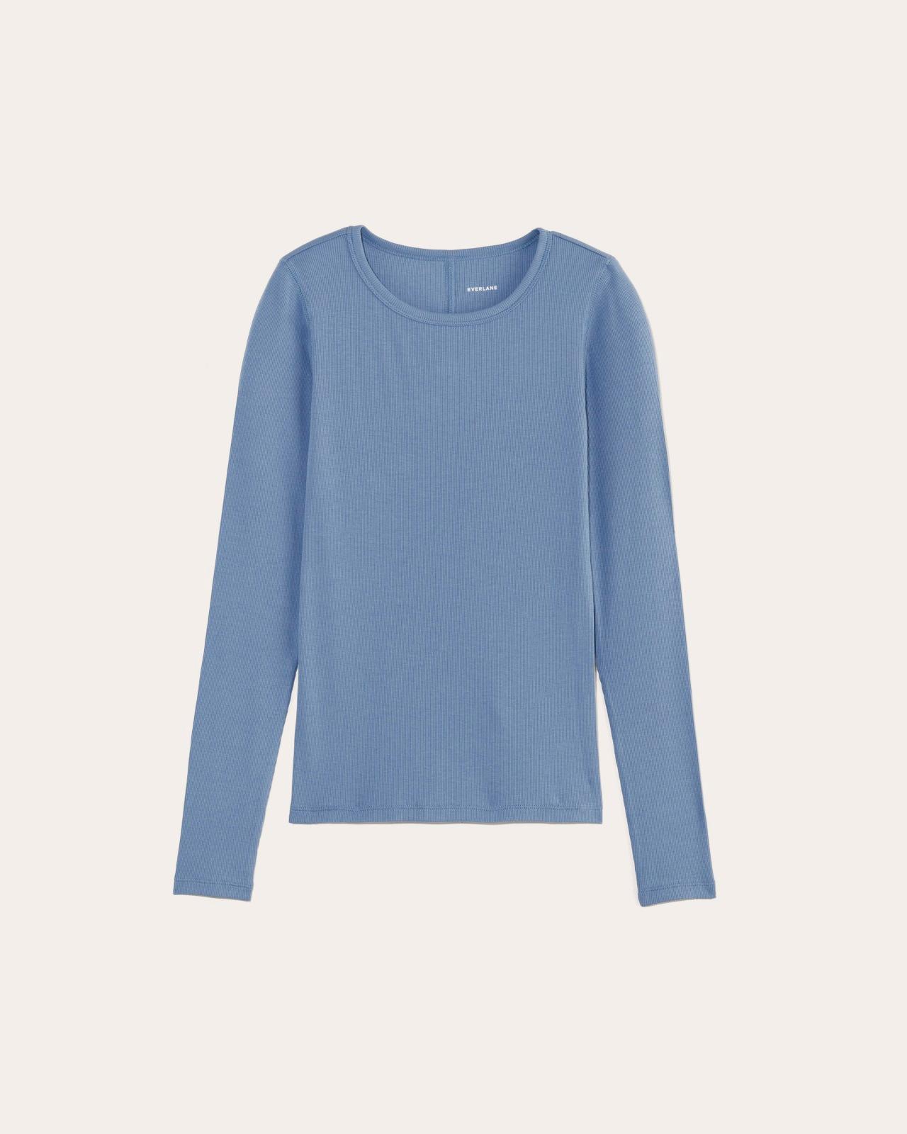 Womens Luxe Rib Long-Sleeve Crew Sweater by Everlane Product Image