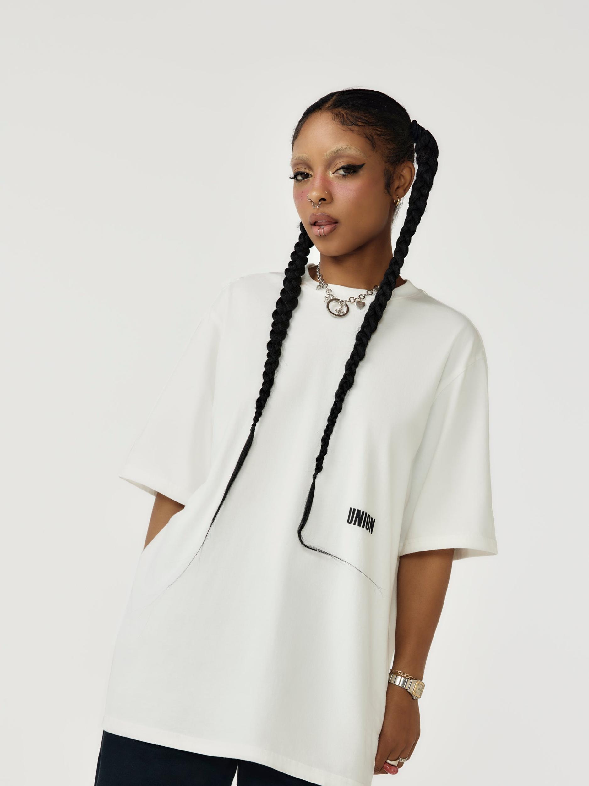 Back Attack Tee (Vintage White) Product Image