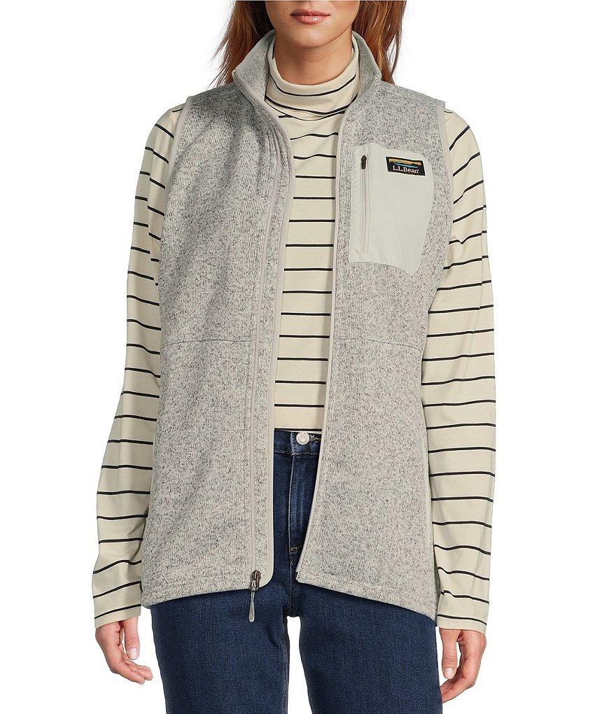 L.L.Bean Anti-Pilling Sweater Fleece Sleeveless Vest Product Image