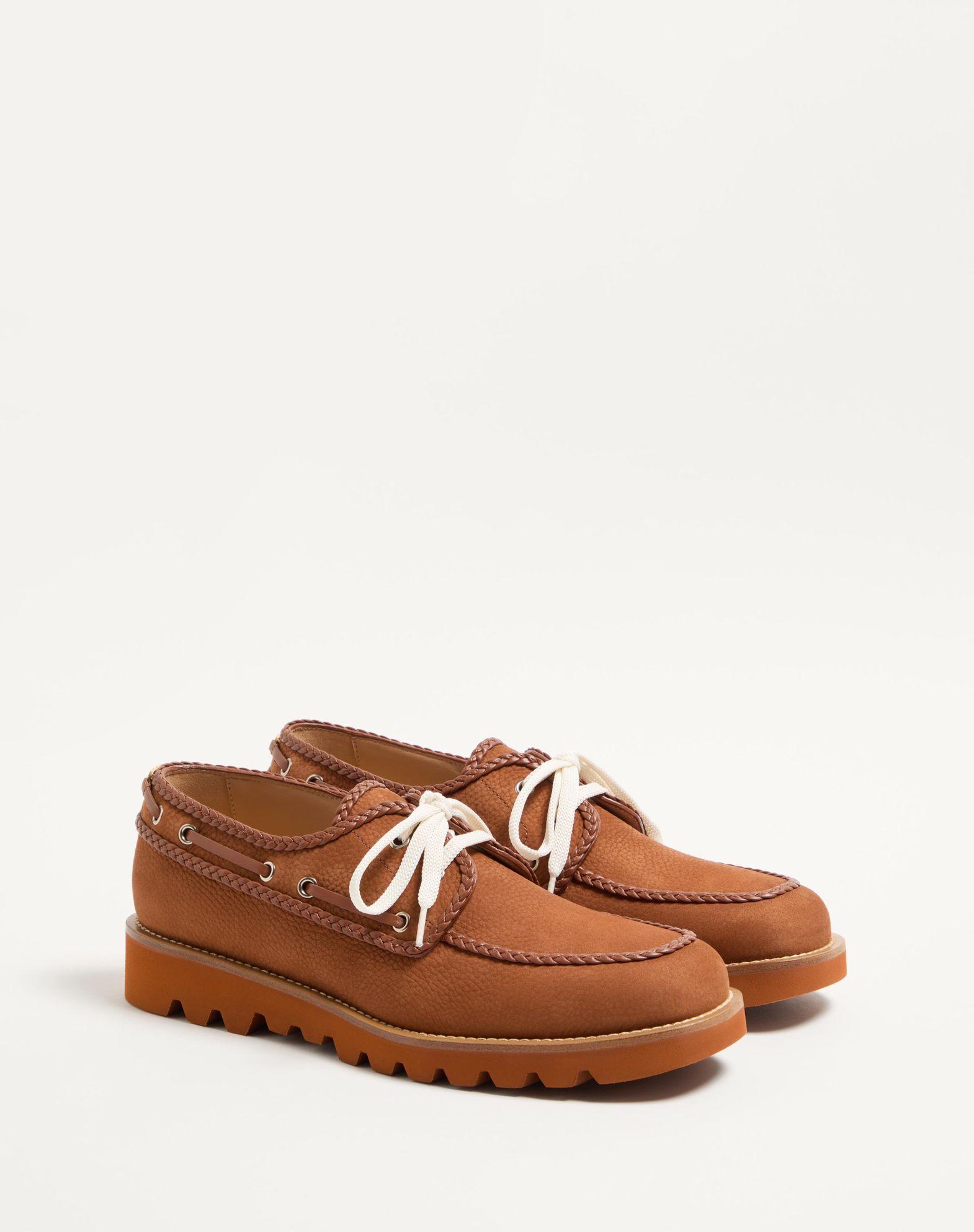 Palm Avenue Deerskin Suede Boat Shoe Product Image