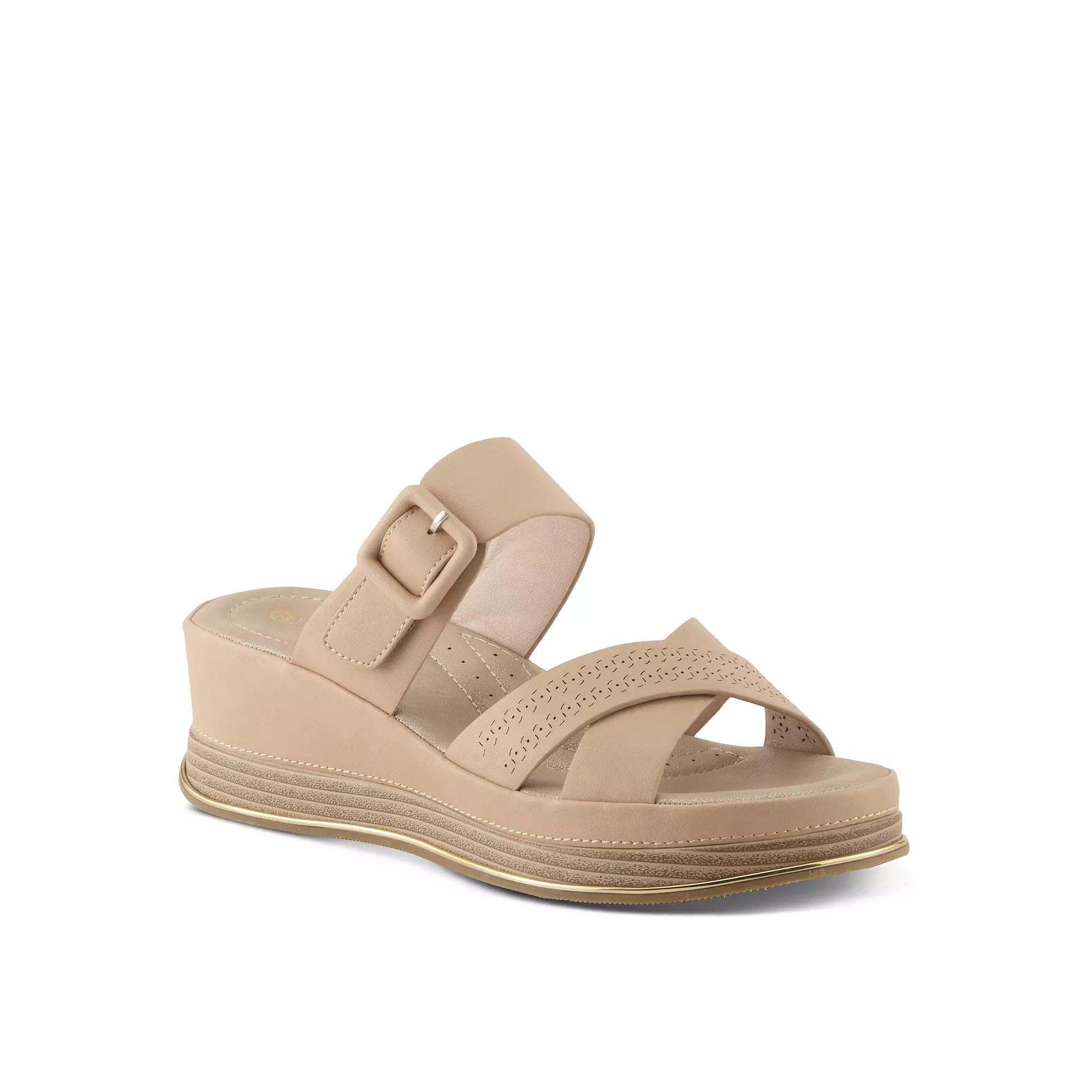 Patrizia Women's Cattaneo Slide Sandals, Size: 41, Beige Product Image