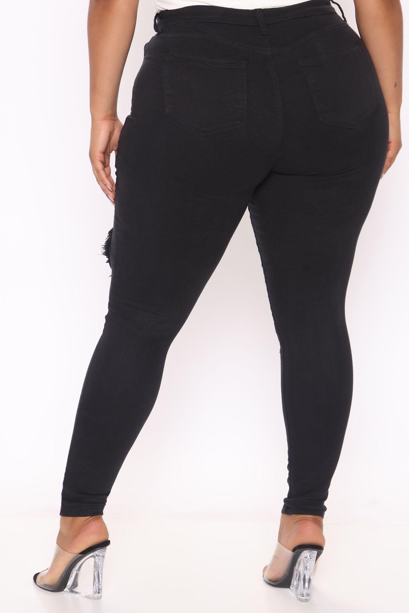 Glistening Jeans - Black Product Image