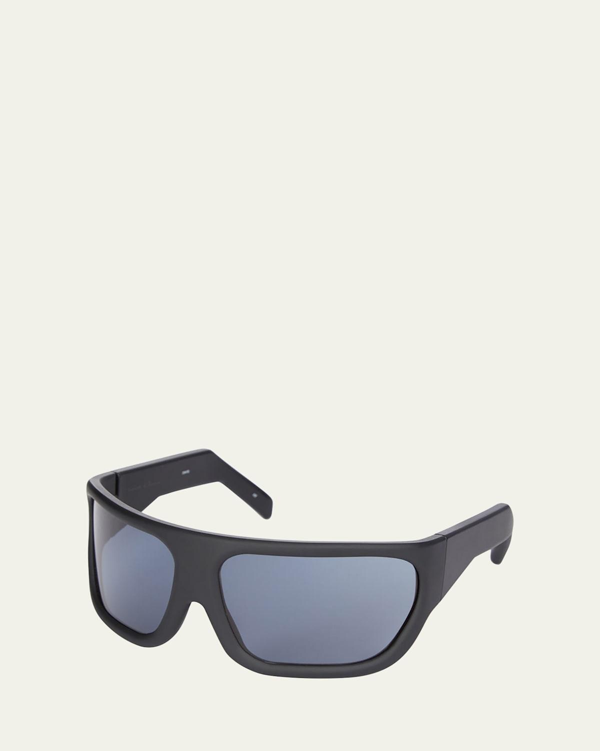 Mens Davis Wrap Acetate Sunglasses Product Image