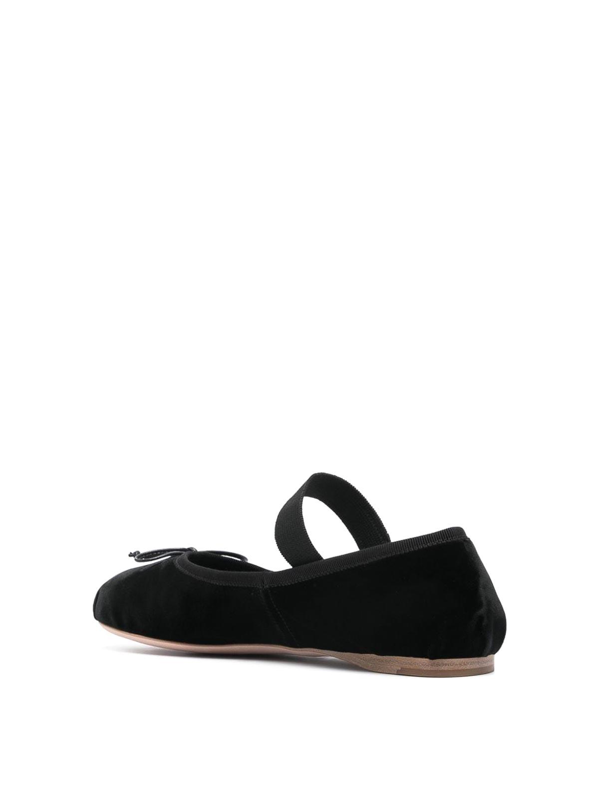 logo-strap ballerina shoes Product Image