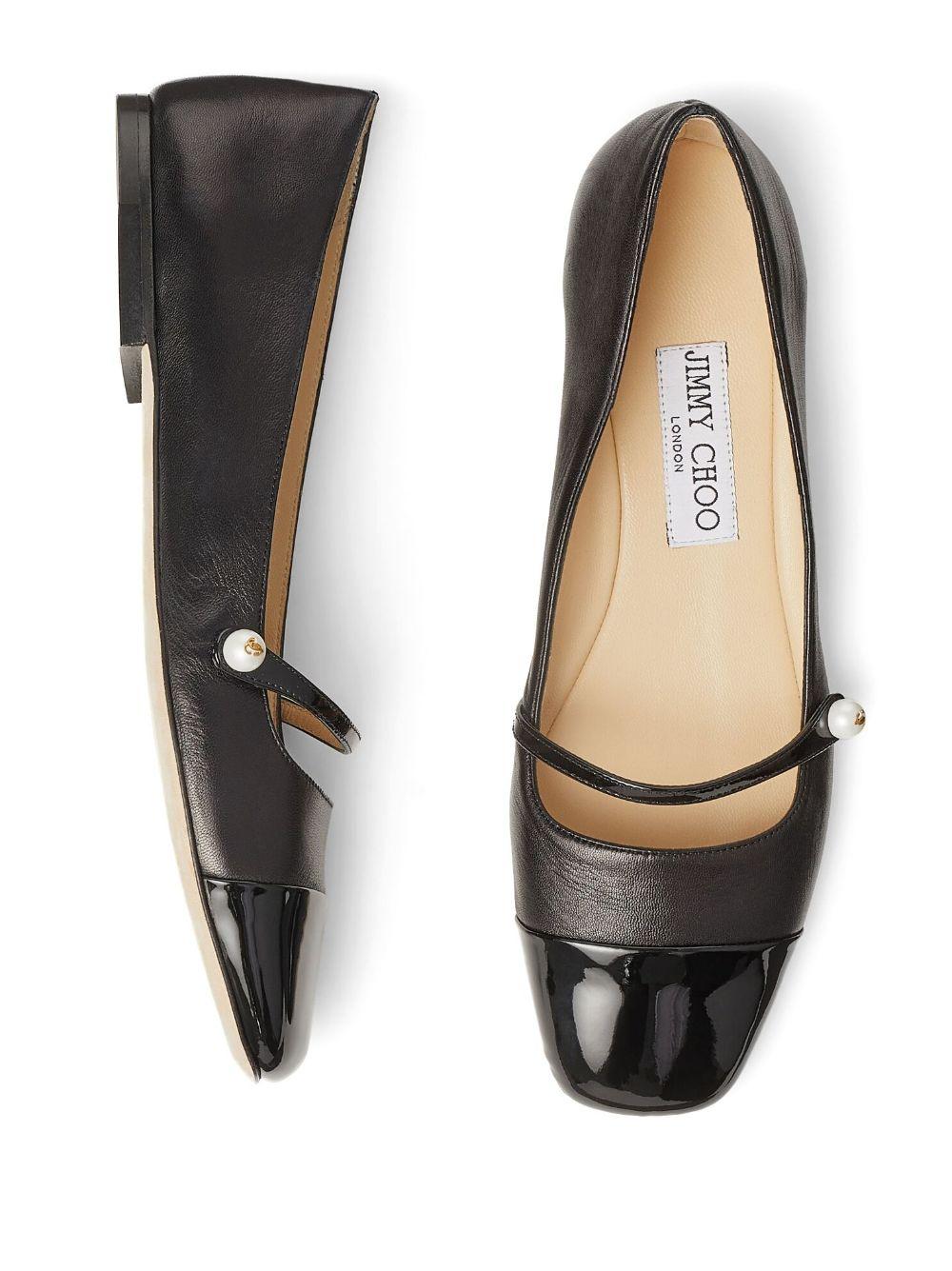 JIMMY CHOO Elisa Ballet Flats In Black Product Image