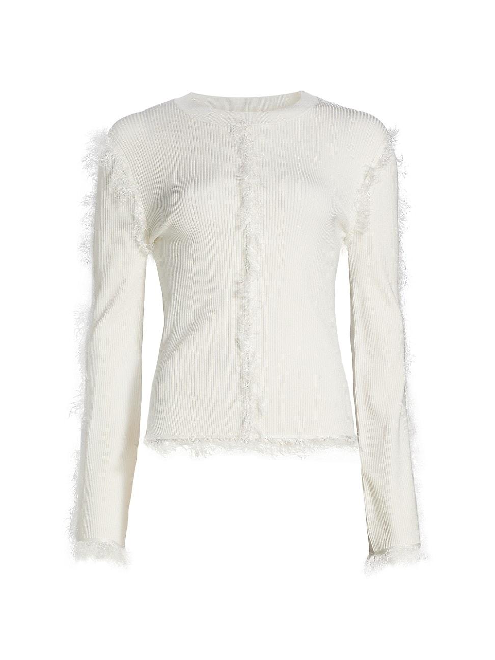 Womens Alma Fringe-Seam Top Product Image