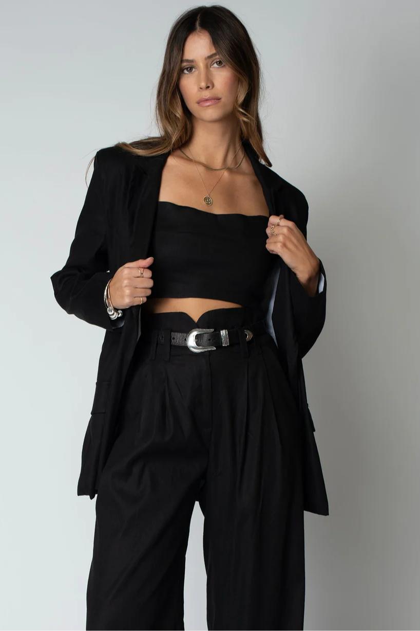 THE LINEN BLAZER Product Image