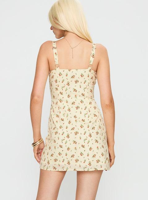 Rosilea Mini Dress Multi Floral Product Image