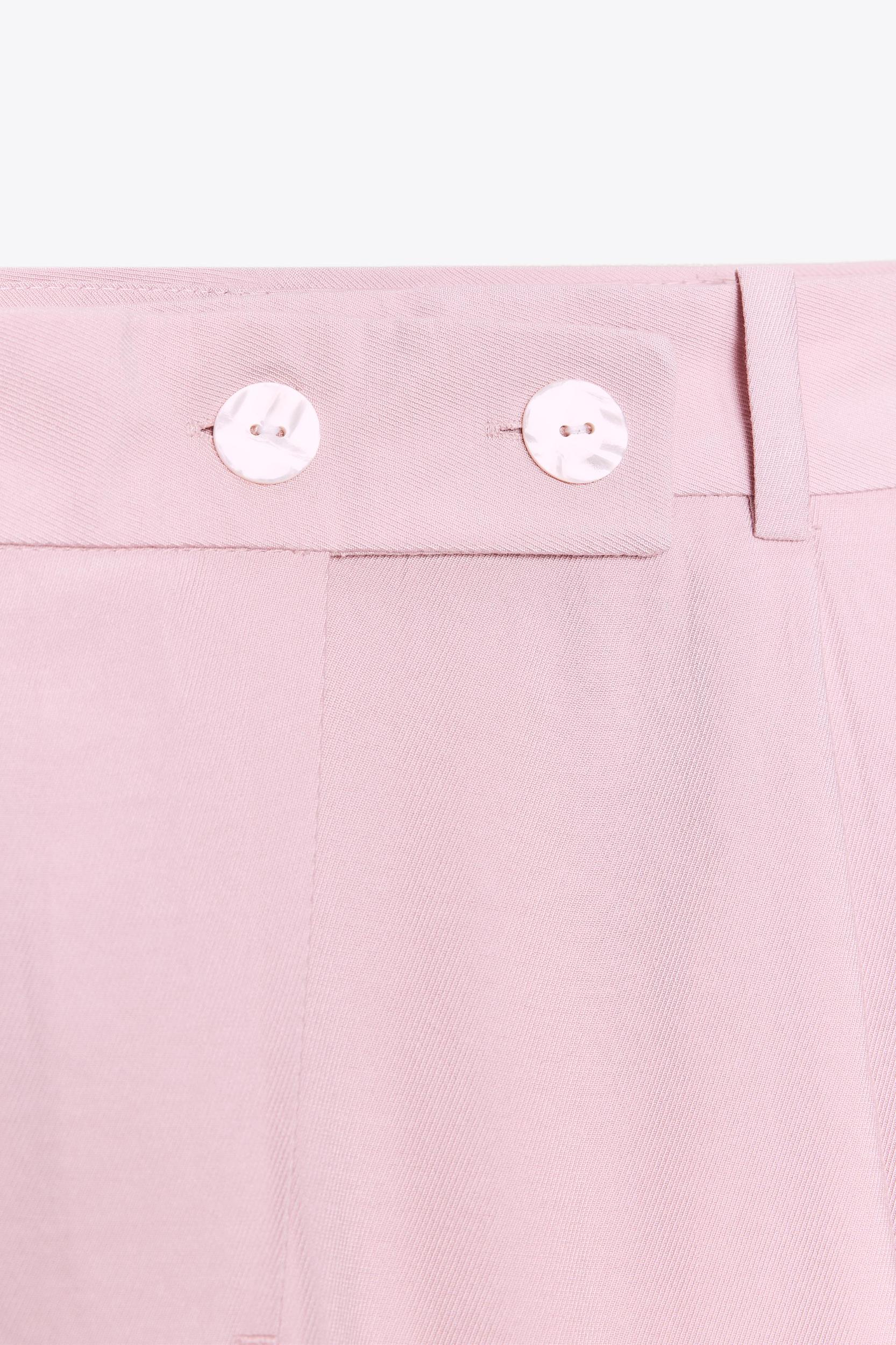 PLEATED WIDE LEG PANTS Product Image