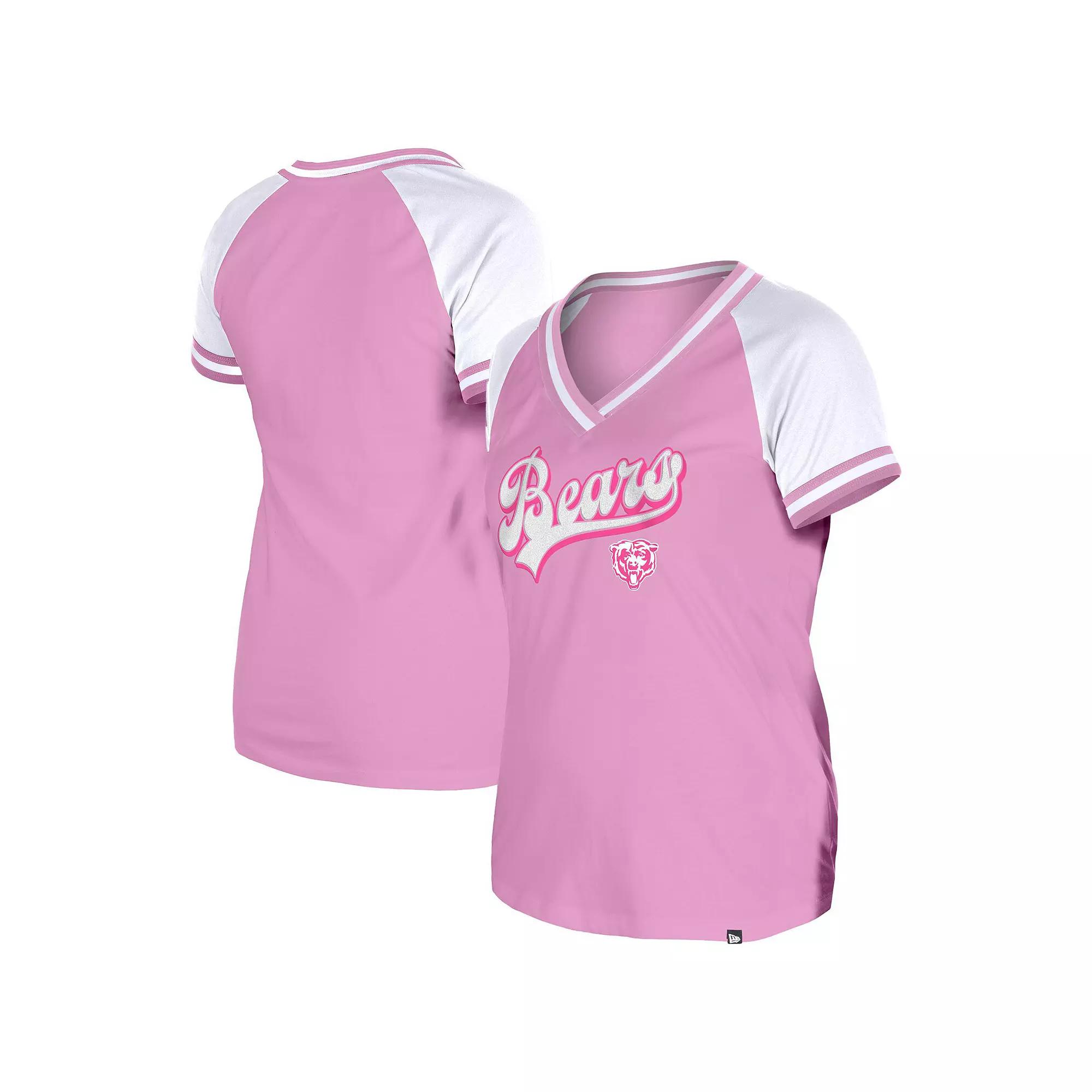 Women's New Era Light Pink Minnesota Twins Gameday V-Neck T-Shirt,  Product Image