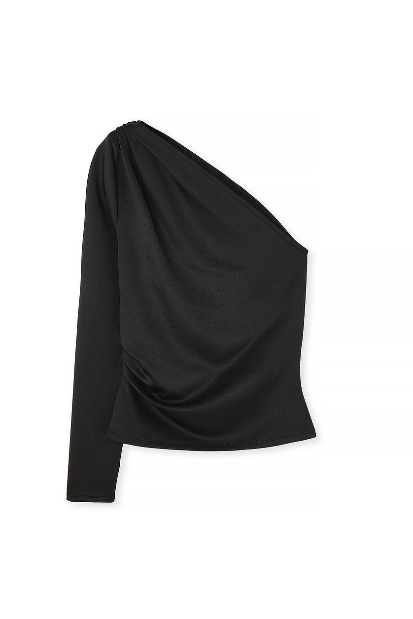 One Sleeve Jersey Top Product Image