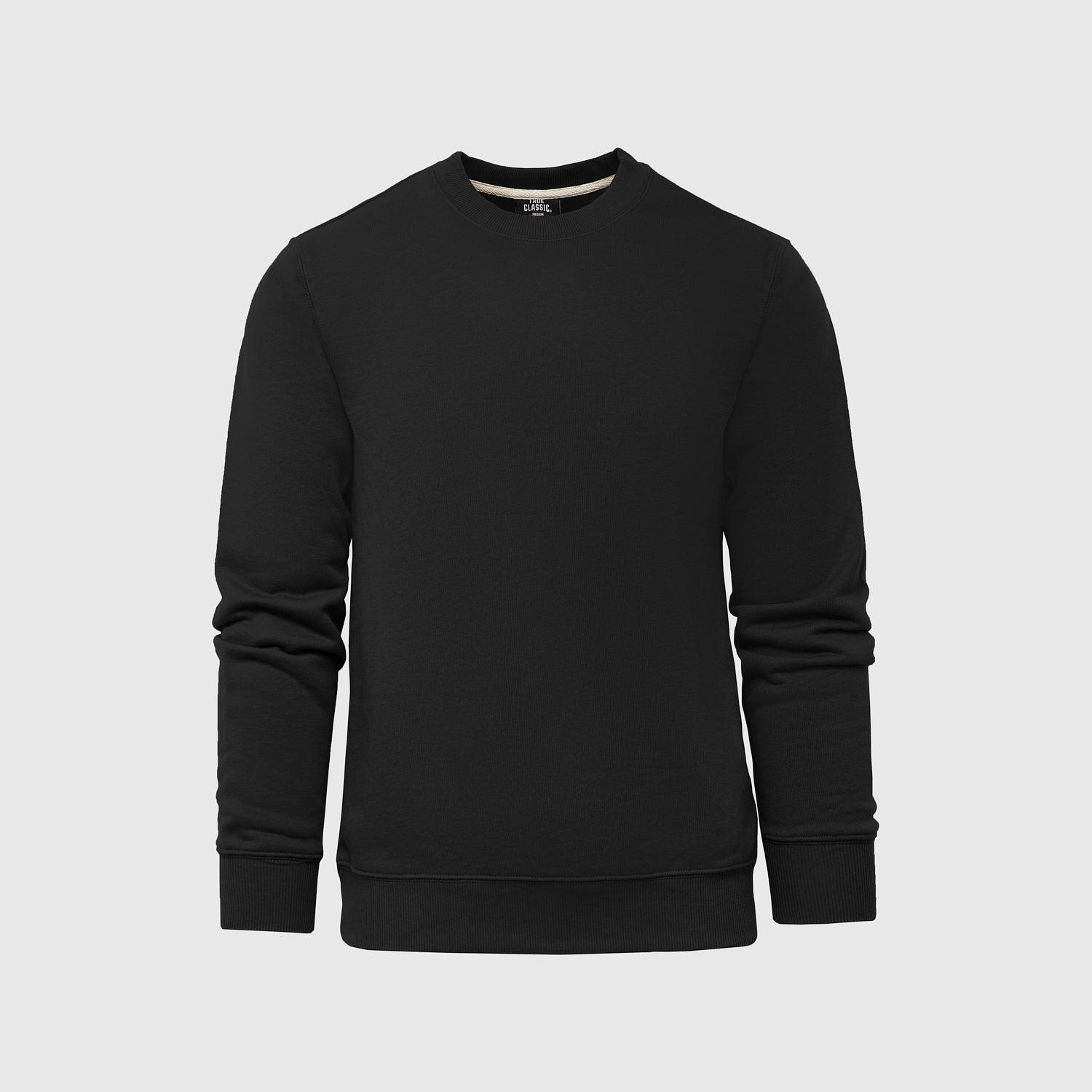 Black Fleece French Terry Pullover Crew Neck Product Image