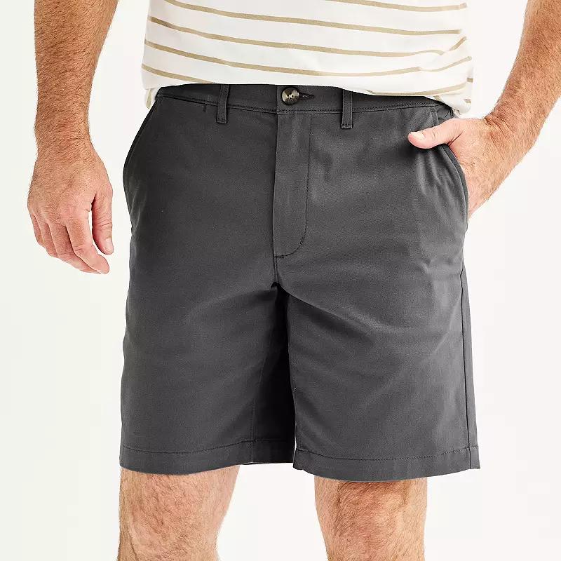 Men's Sonoma Goods For Life® 9" Flexwear Flat Front Shorts, Size: 40 9 IN, Magnet Product Image