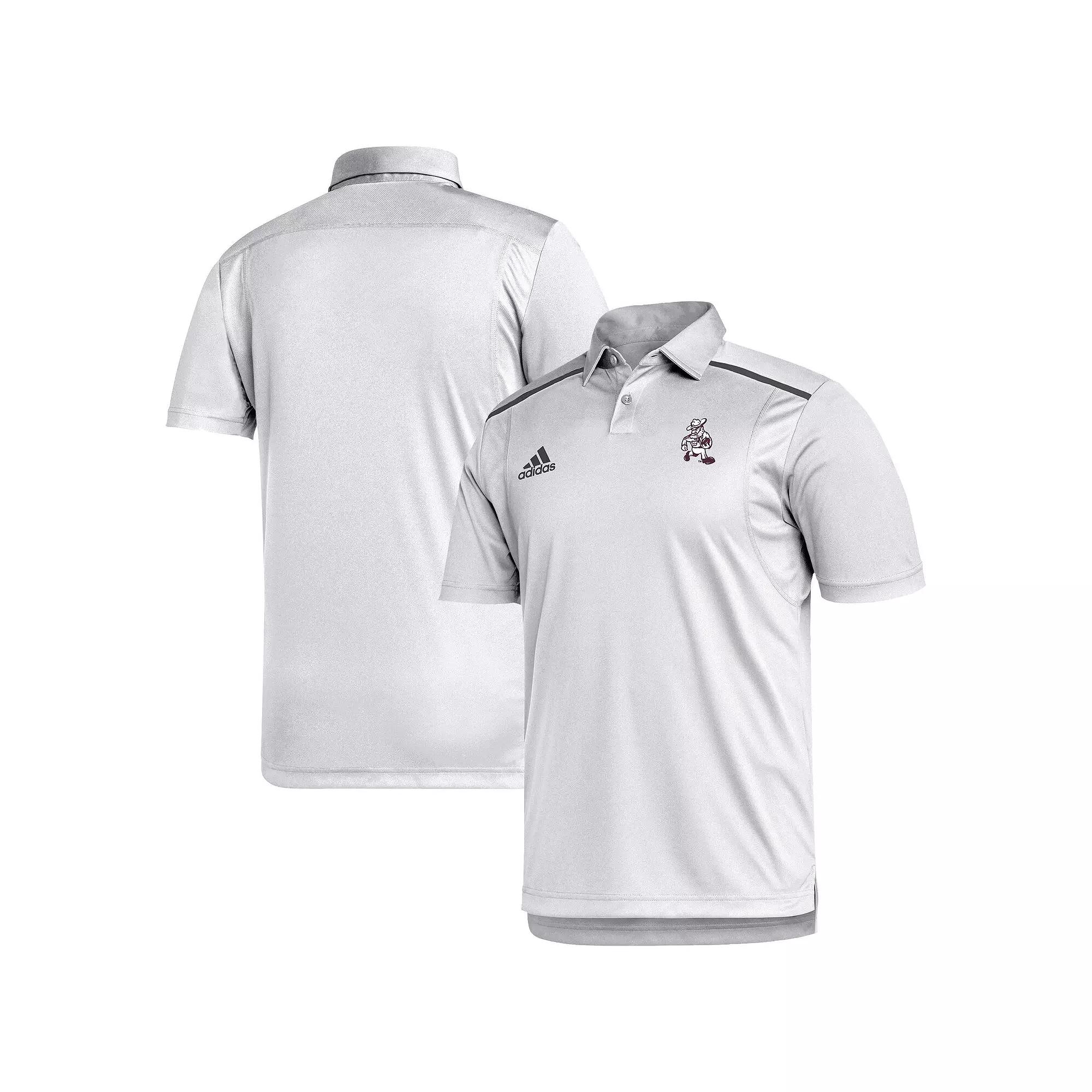 Men's adidas White Texas A&M Aggies Ol' Sarge Team-Issued Polo,  Product Image
