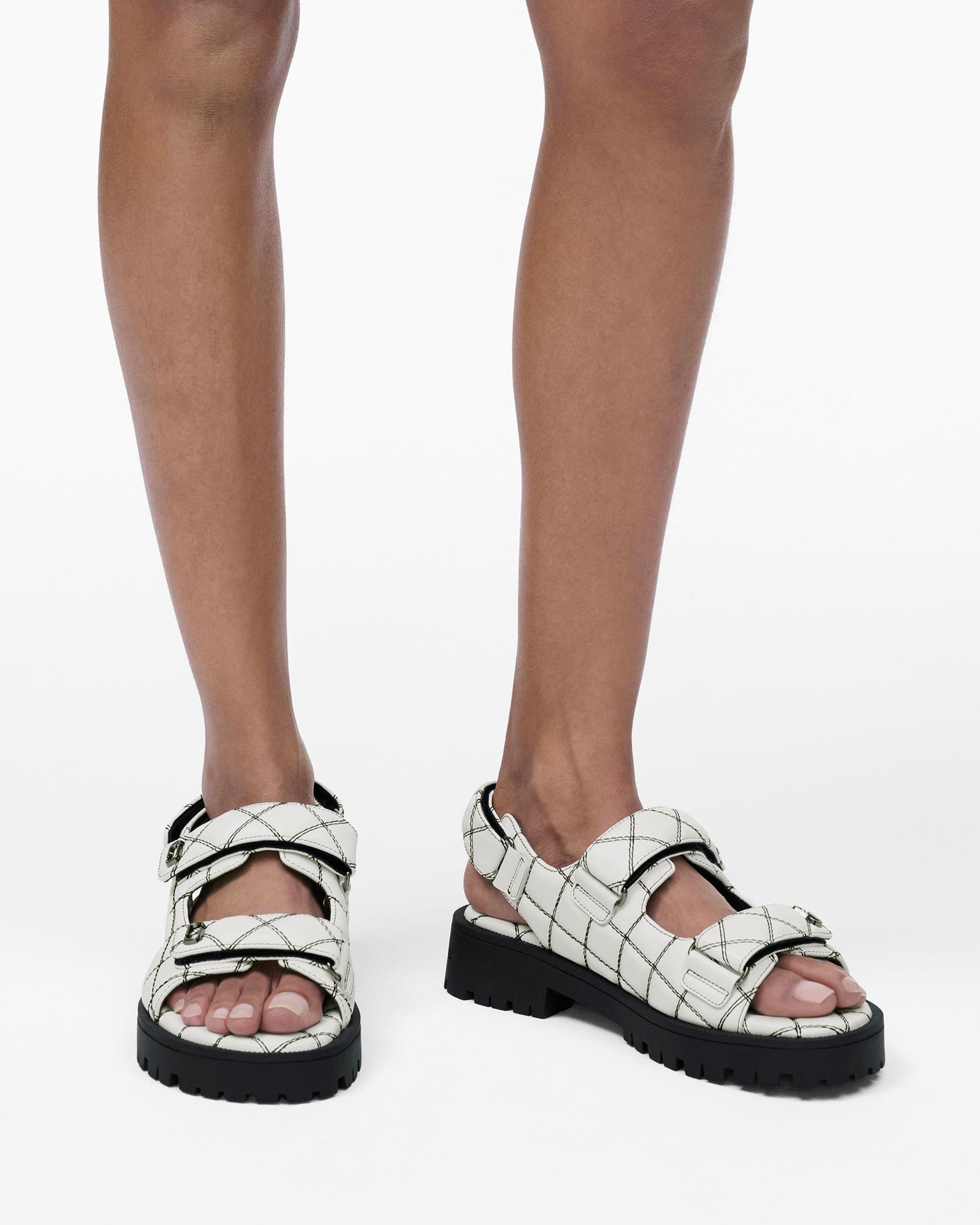 The Quilted Sunny Sandal Product Image