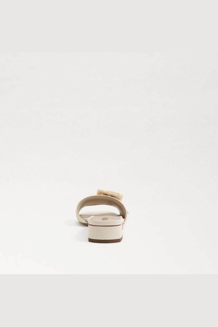 Deacon Slide Sandal - Ivory Leather Product Image