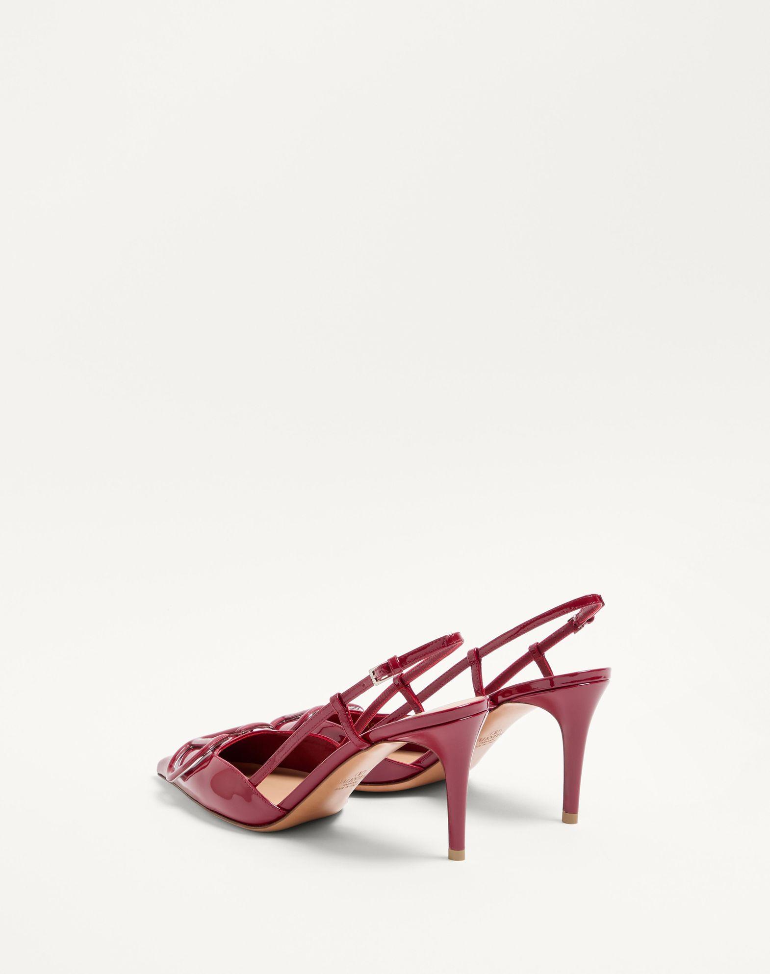 Vlogo Signature Patent Leather Slingback Pump 80Mm / 3.15 In. Product Image