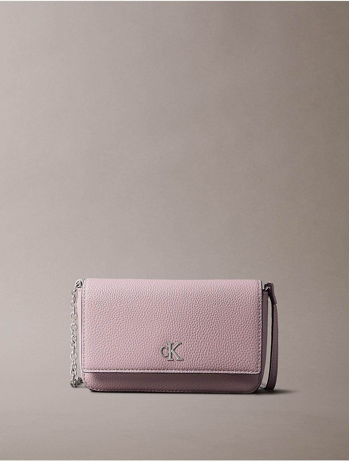 Calvin Klein Womens Archive Hardware Flap Crossbody Bag Product Image