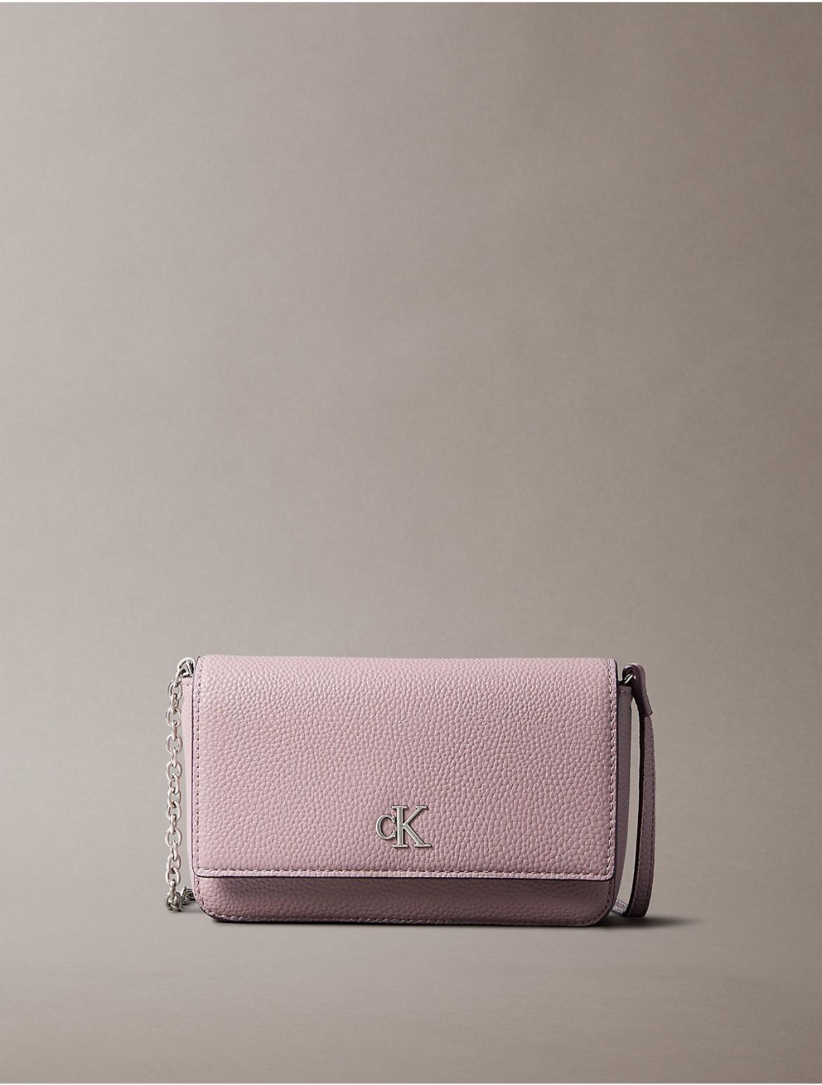 Calvin Klein Womens Archive Hardware Flap Crossbody Bag Product Image