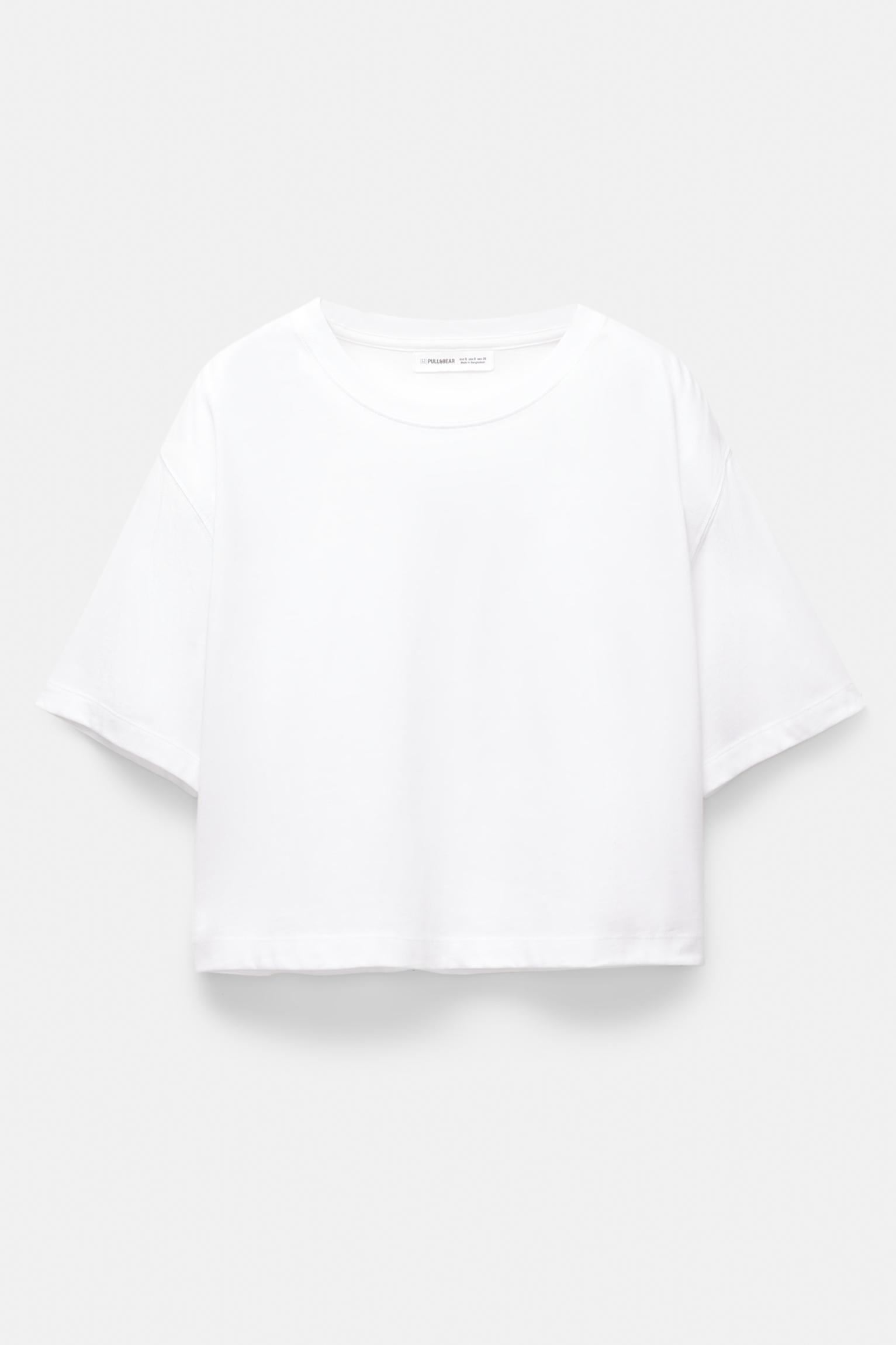 Cropped short sleeve T-shirt Product Image