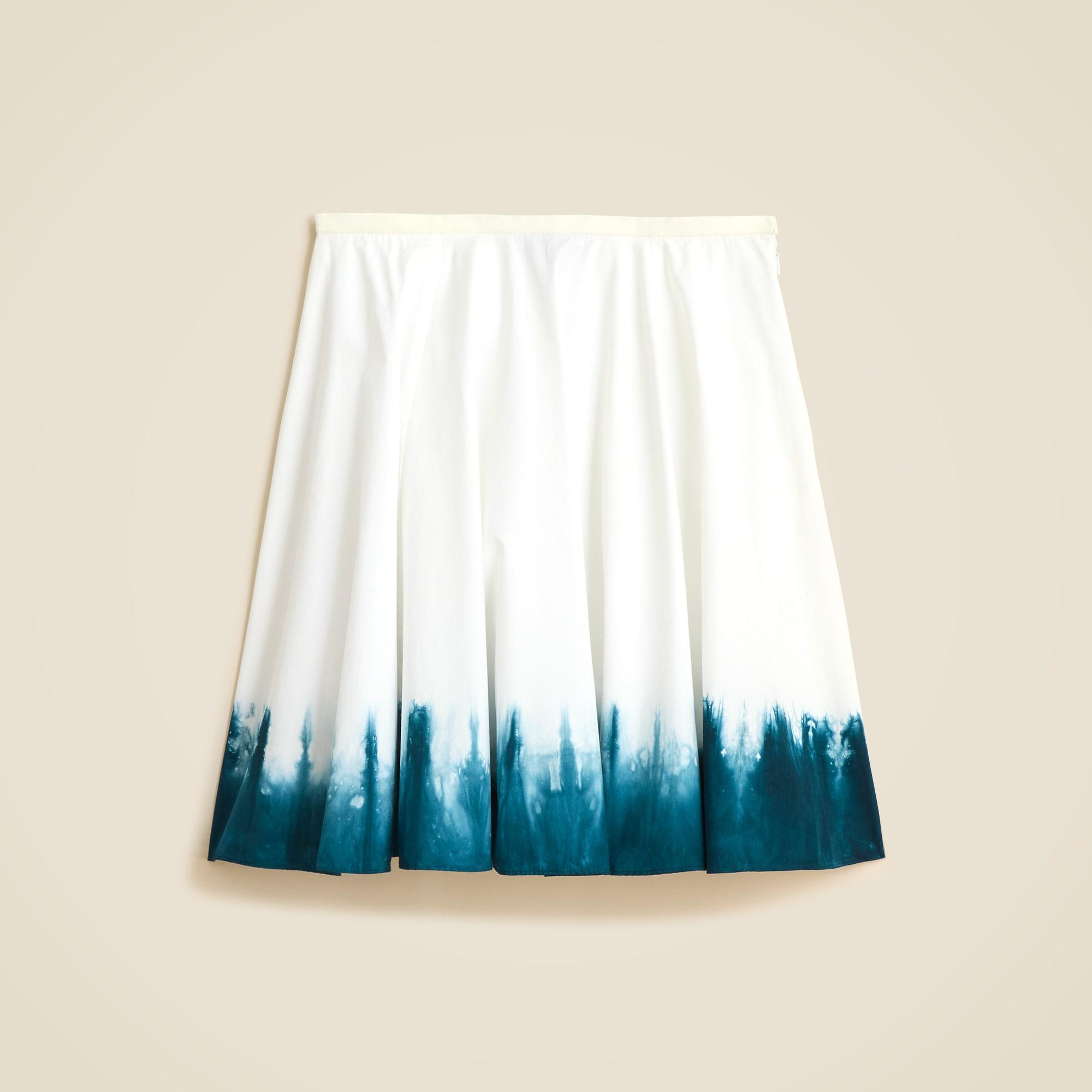 Dip-dyed circle skirt Product Image