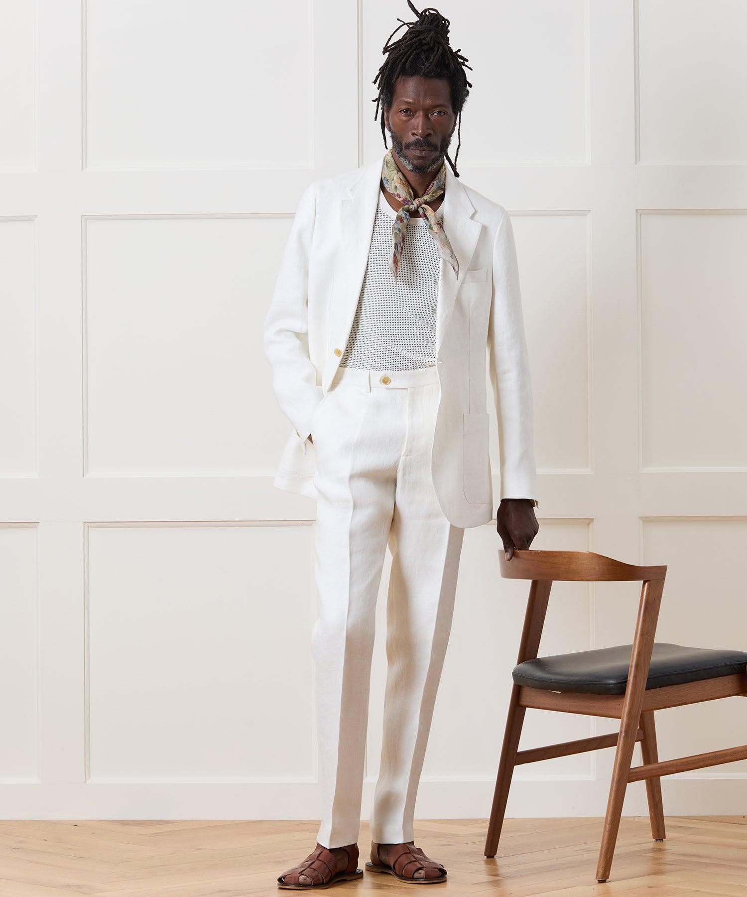 Italian Linen Madison Jacket Product Image