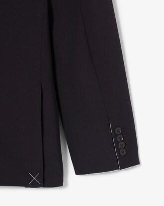 Runway Double Breasted Wool Twill Blazer Product Image