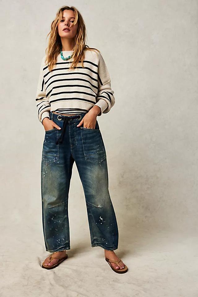 We The Free Moxie Pull-On Barrel Jeans Product Image