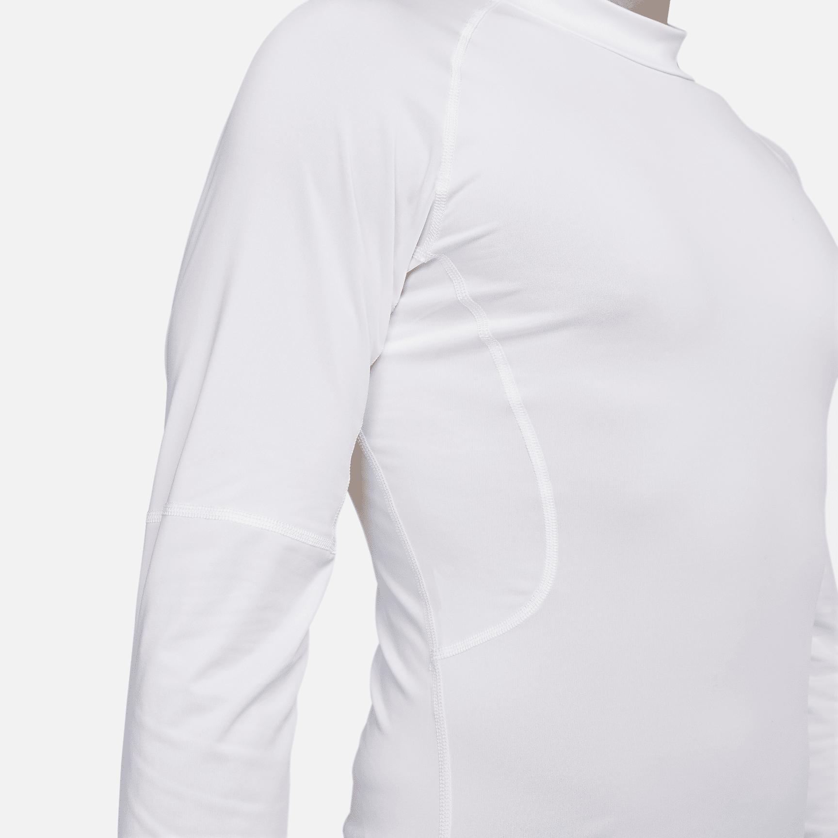 Mens Nike Pro Dri-FIT Fitness Mock-Neck Long-Sleeve Top | FB7908-100 Product Image